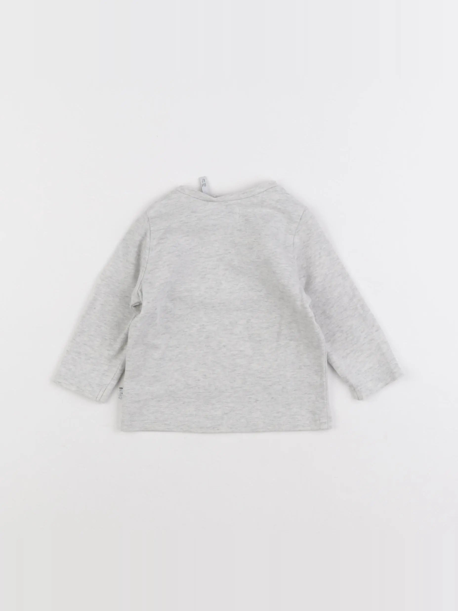 IKKS - tee-shirt gris - 6 mois