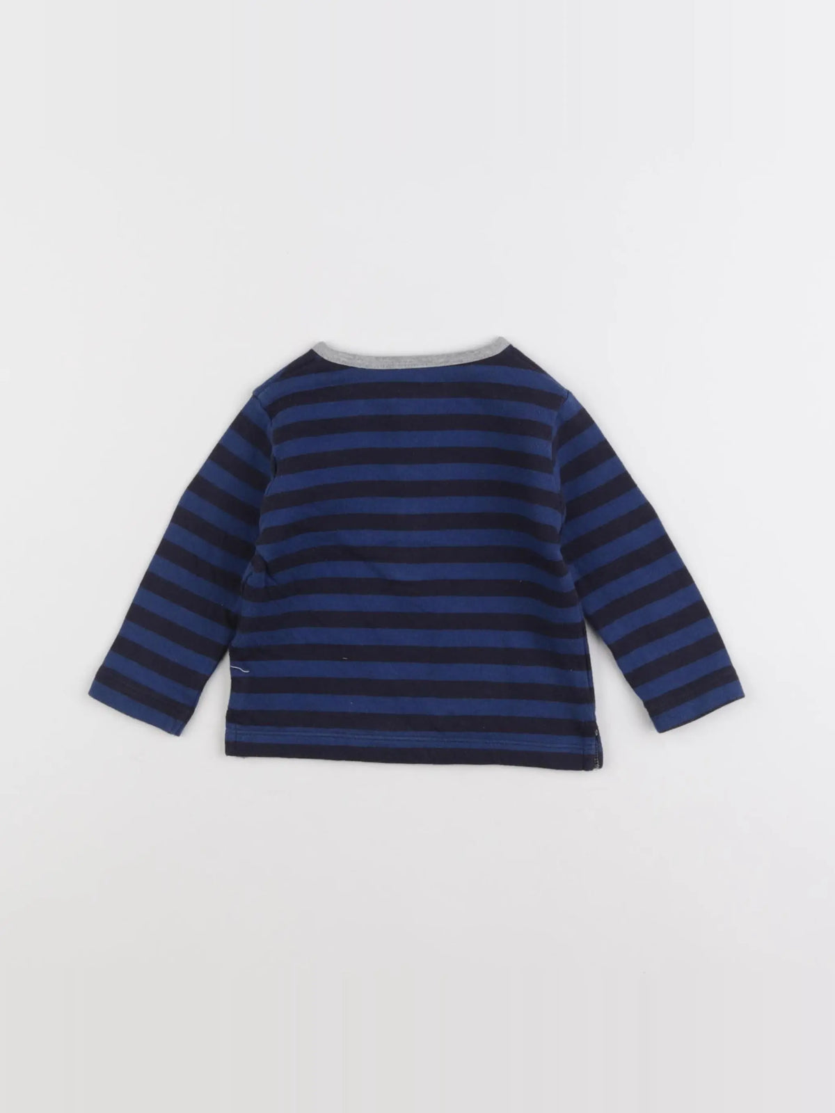 Boutchou - tee-shirt bleu - 6 mois