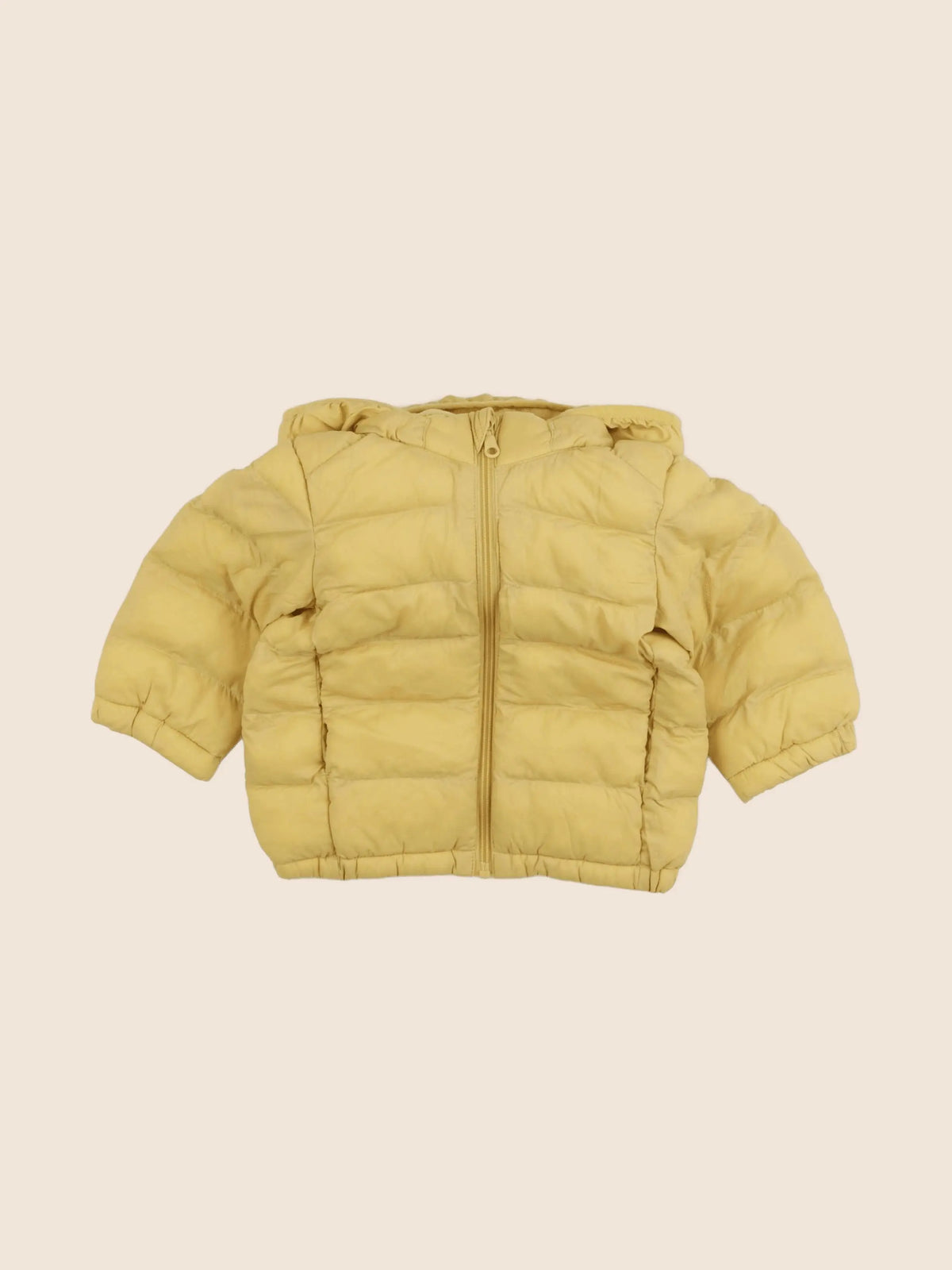 Uniqlo - doudoune jaune - 12/18 mois