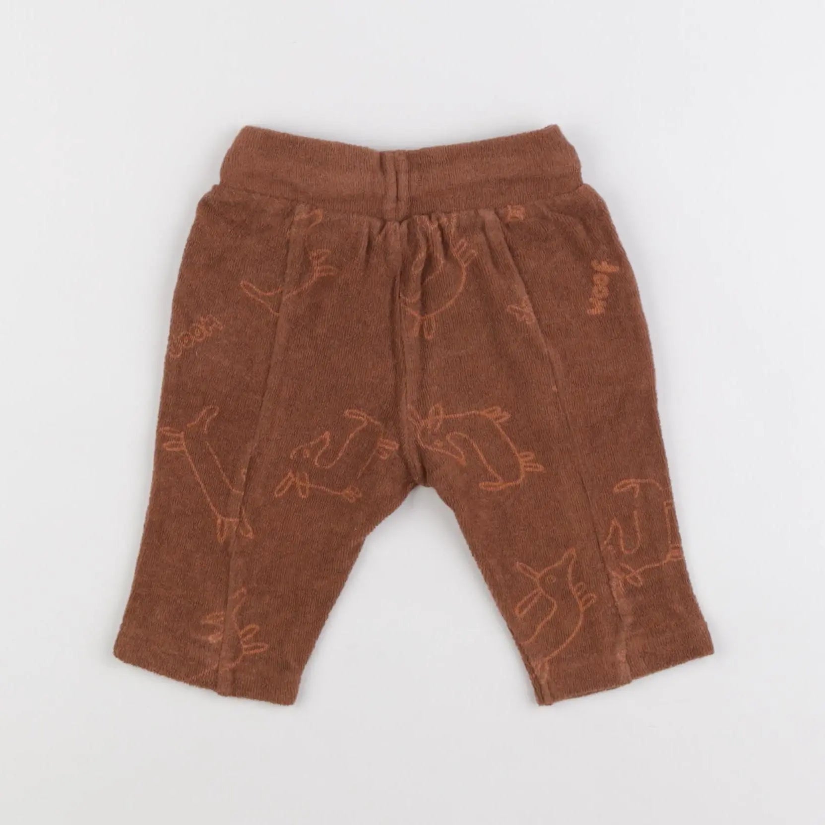 Maison Tadaboum - pantalon marron - 6 mois