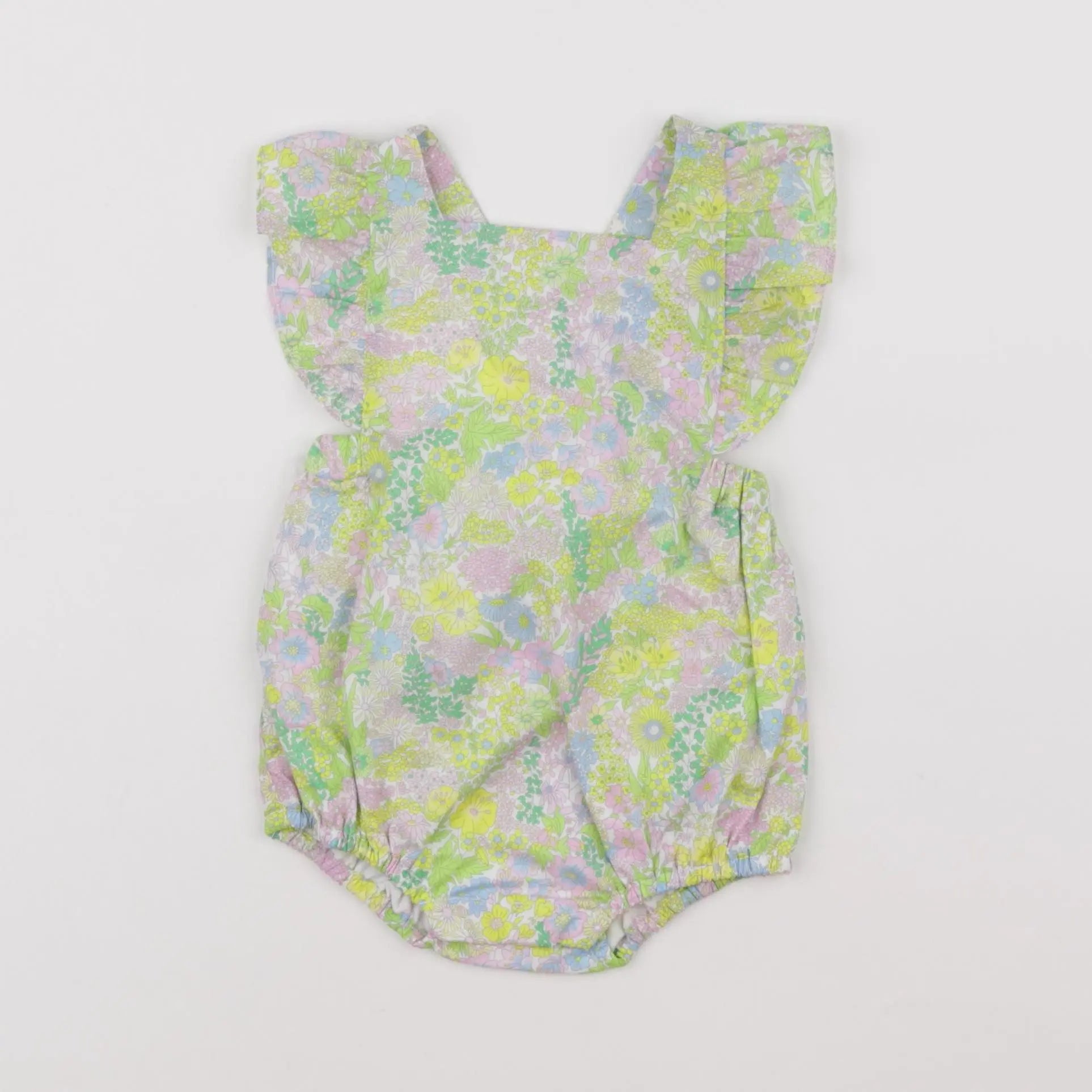 Jacadi - combinaison liberty multicolore - 6 mois