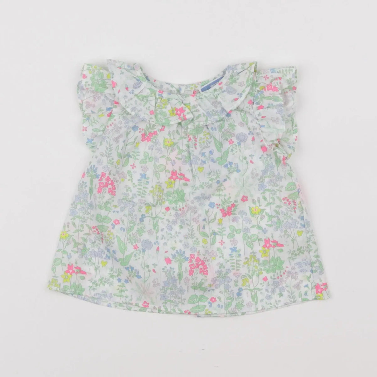 Jacadi - blouse liberty multicolore - 6 mois