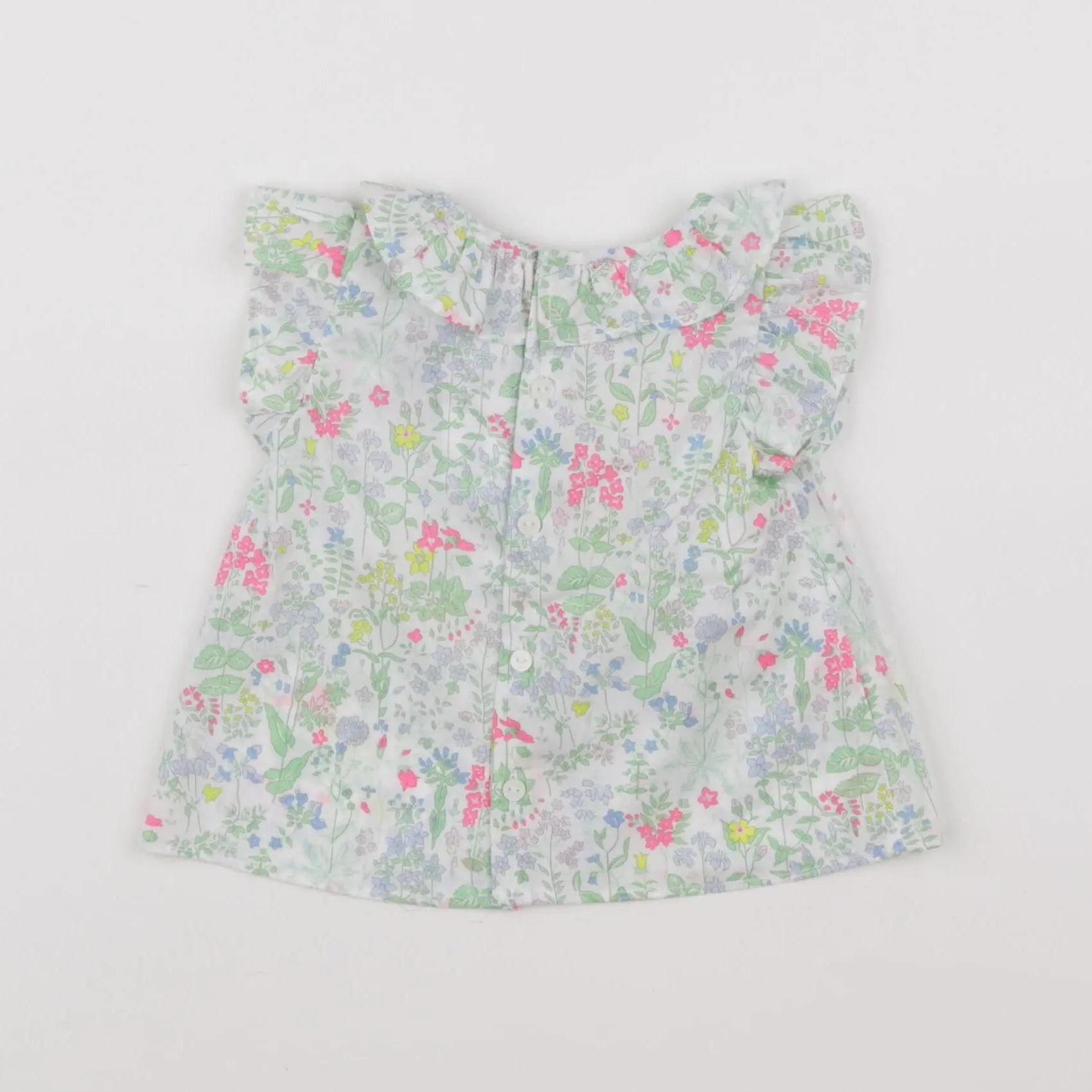 Jacadi - blouse liberty multicolore - 6 mois