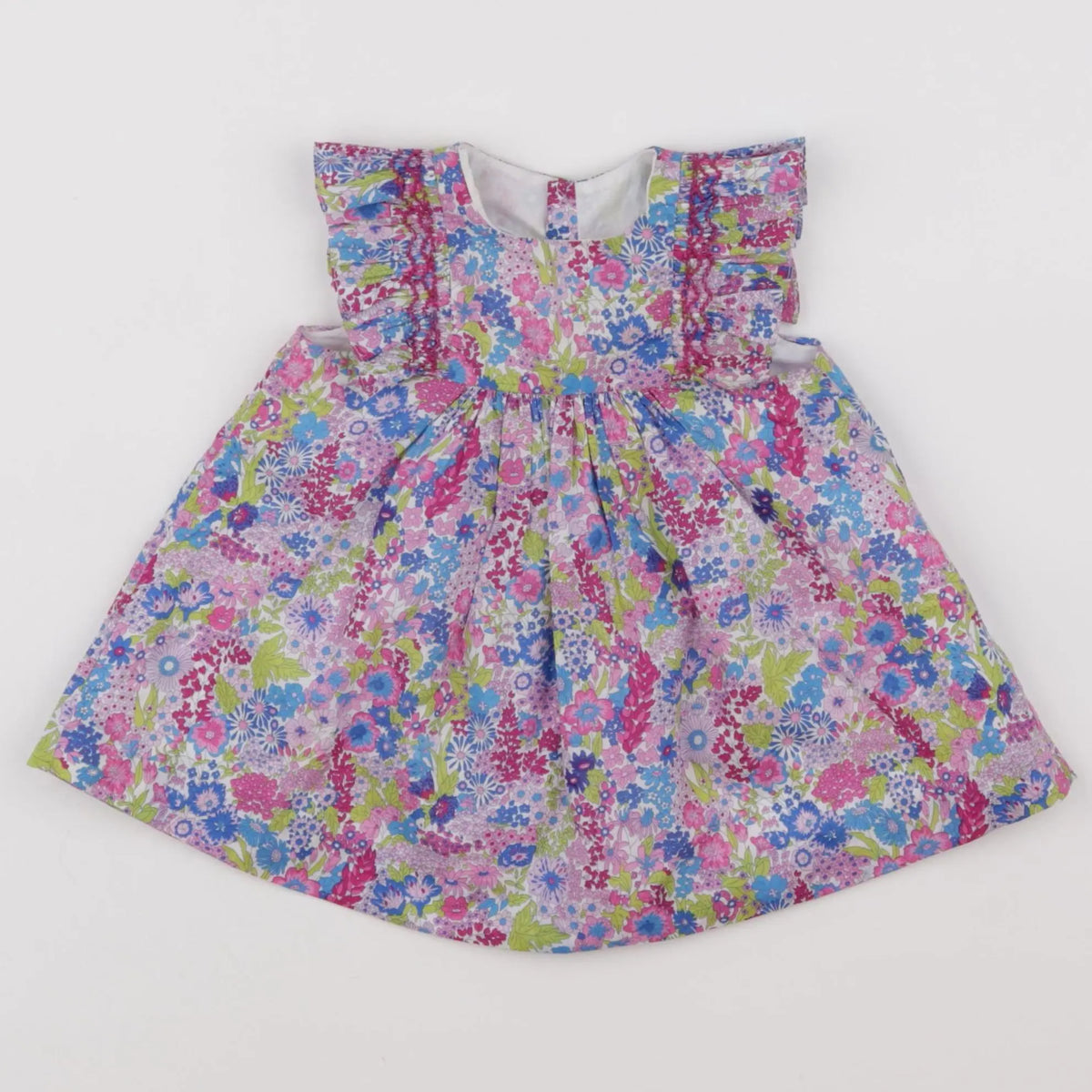 Jacadi - robe liberty multicolore - 6 mois