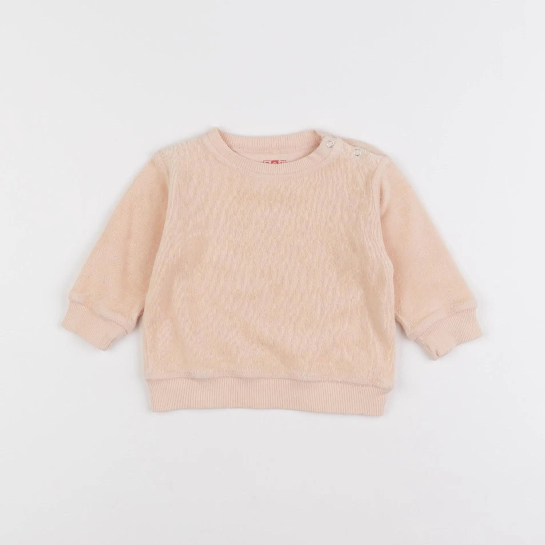 Bonton - sweat rose - 6 mois