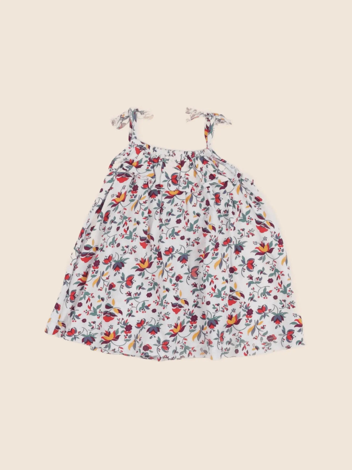 Vertbaudet - robe multicolore - 3 mois