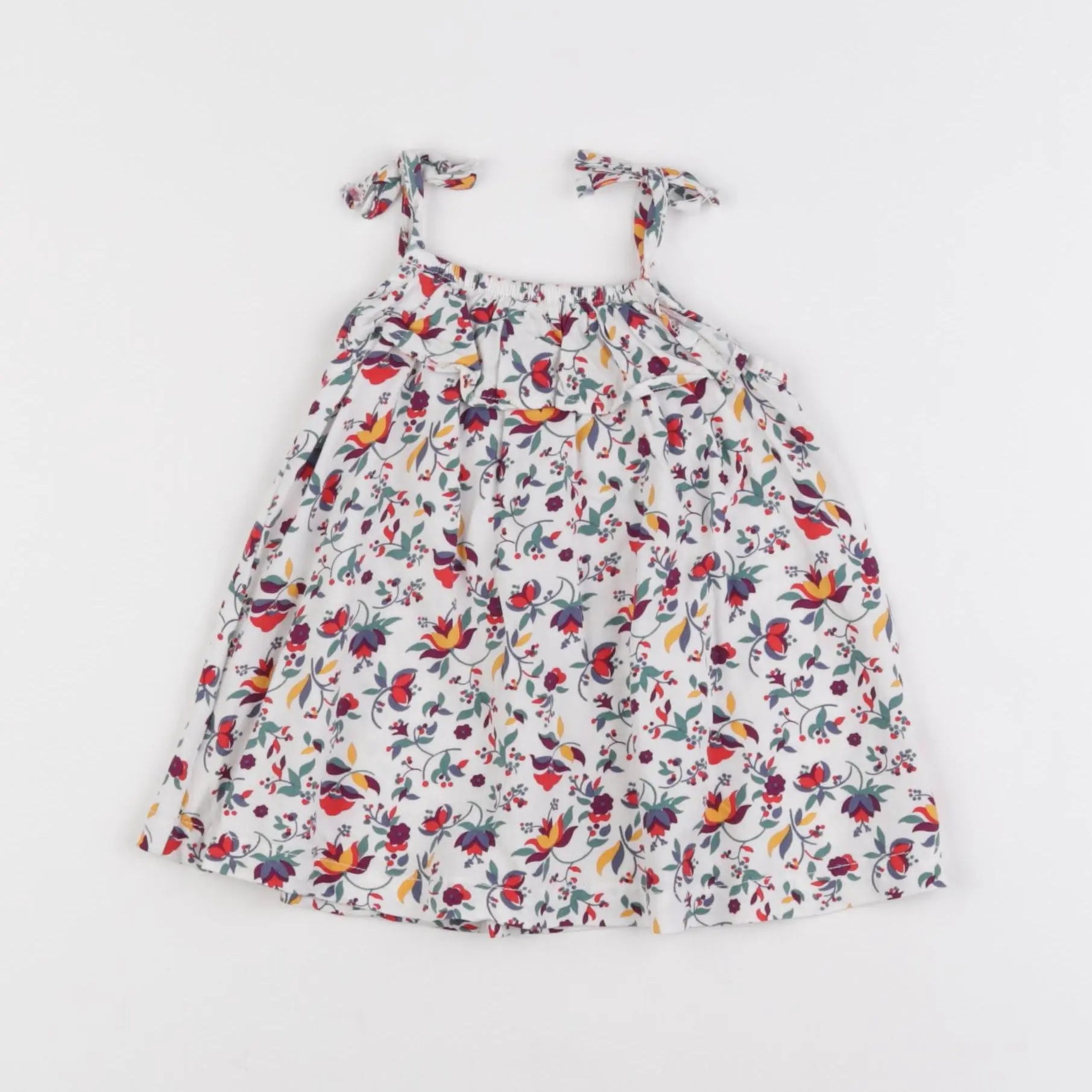 Vertbaudet - robe multicolore - 3 mois