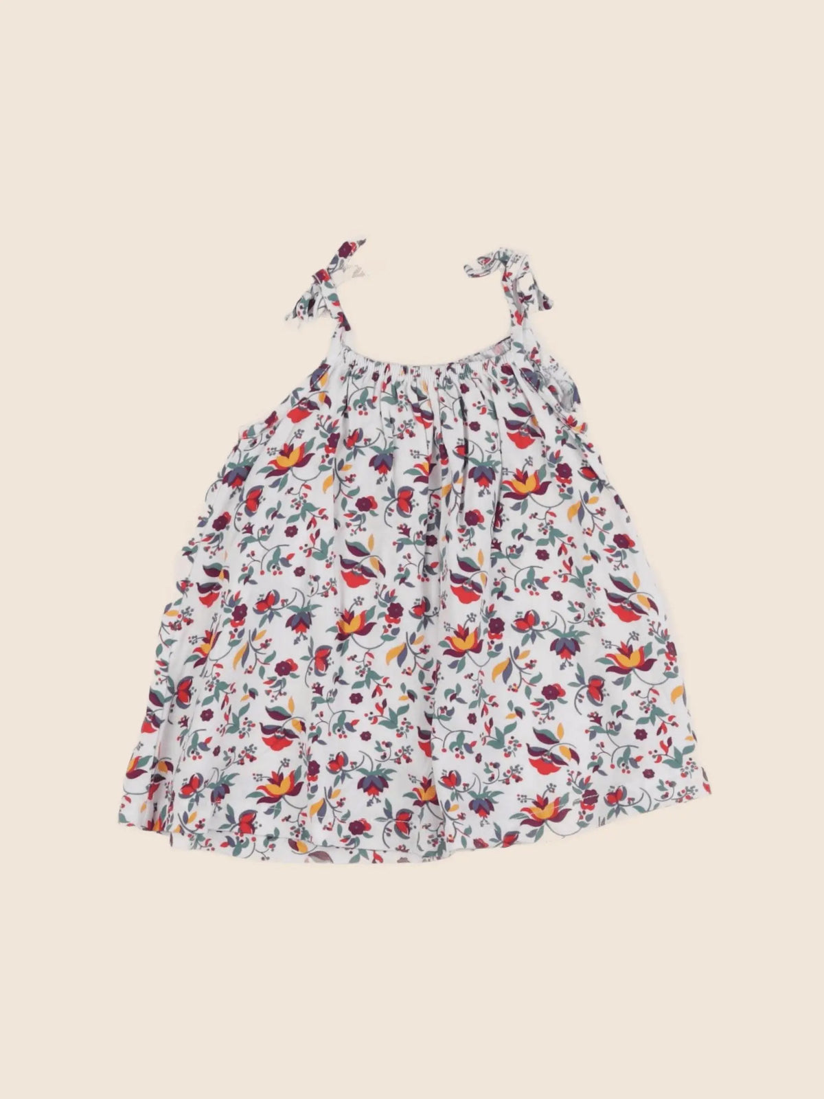 Vertbaudet - robe multicolore - 3 mois