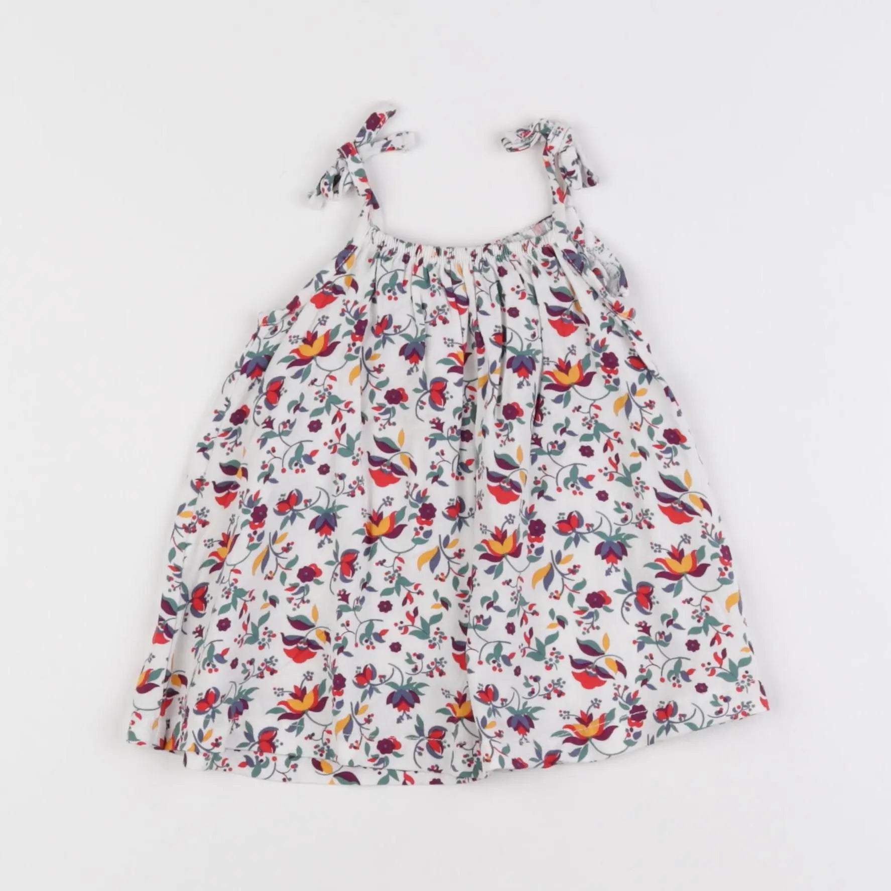 Vertbaudet - robe multicolore - 3 mois