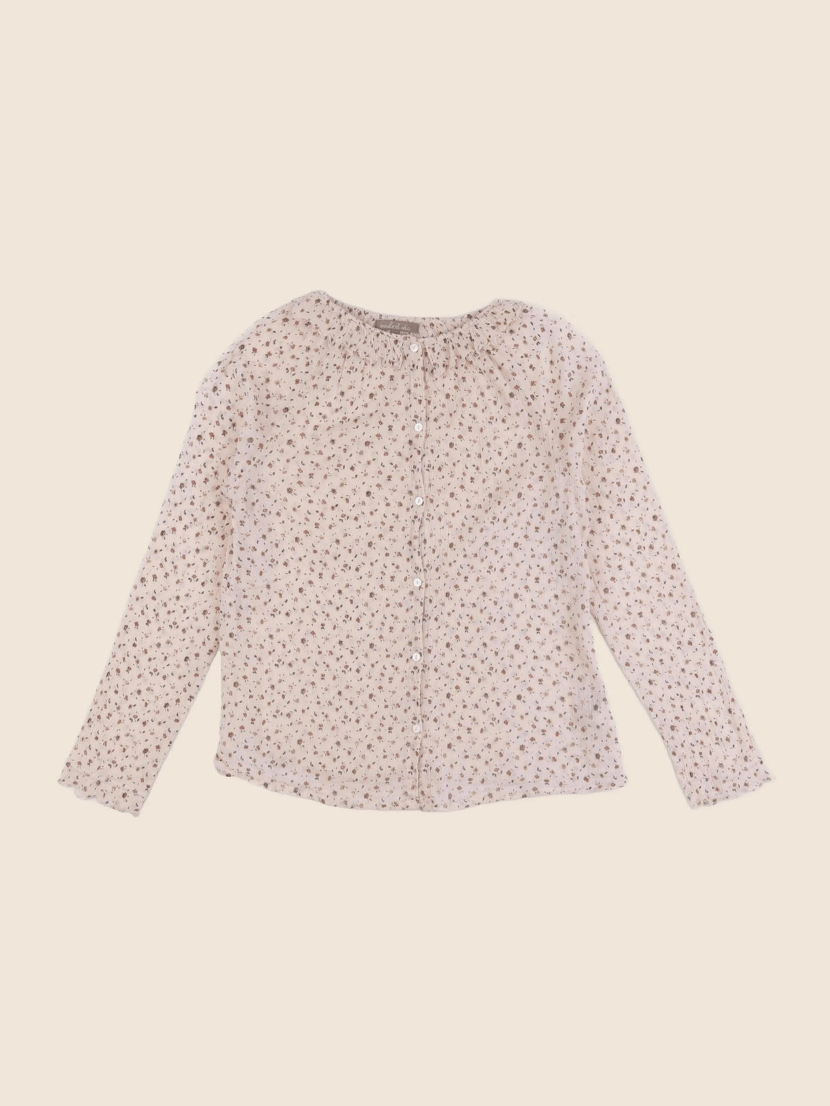 Emile et Ida - blouse rose - 12 ans
