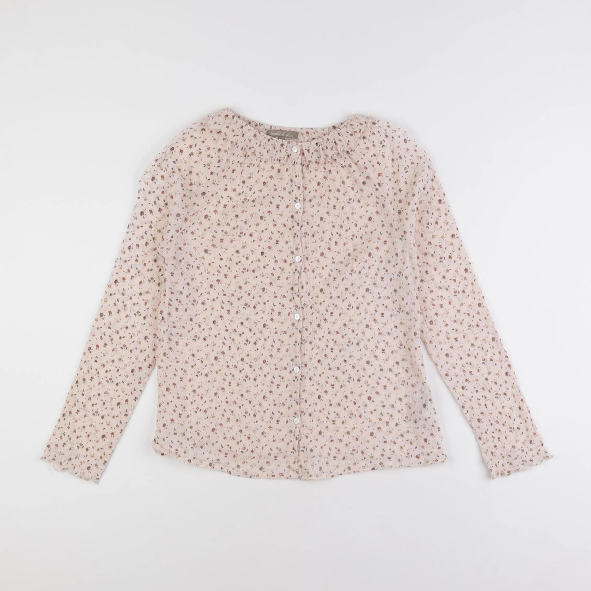 Emile et Ida - blouse rose - 12 ans