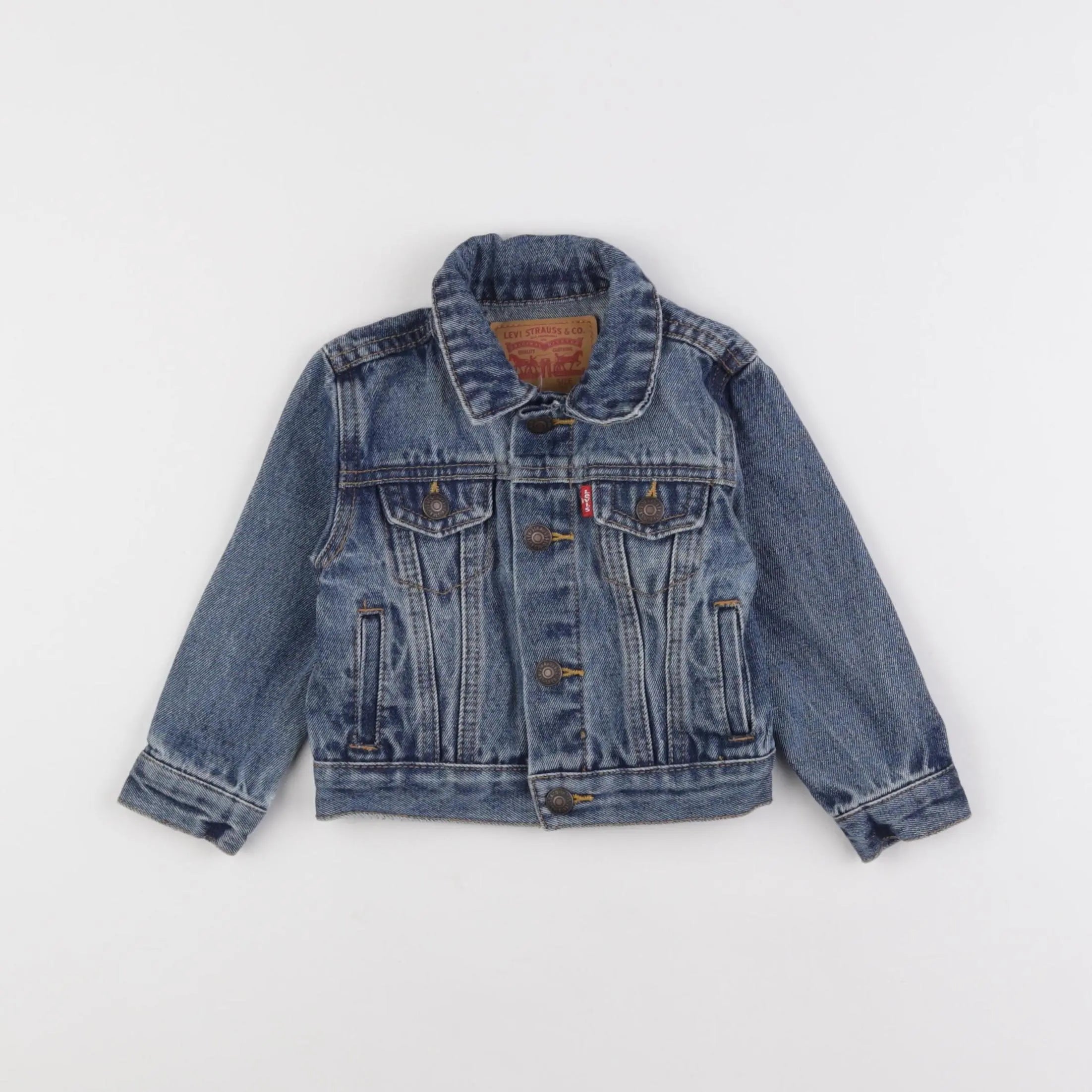 Levi's - veste bleu - 12 mois