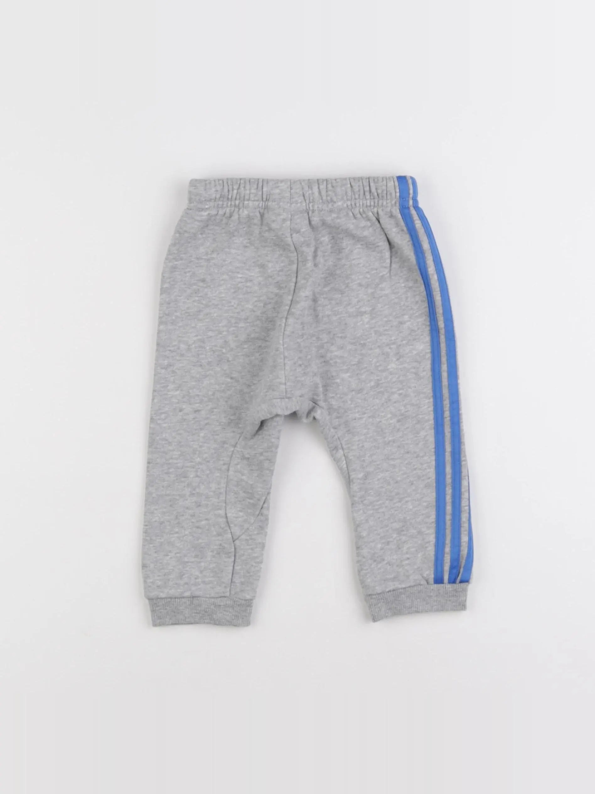 Adidas - jogging gris - 6/9 mois