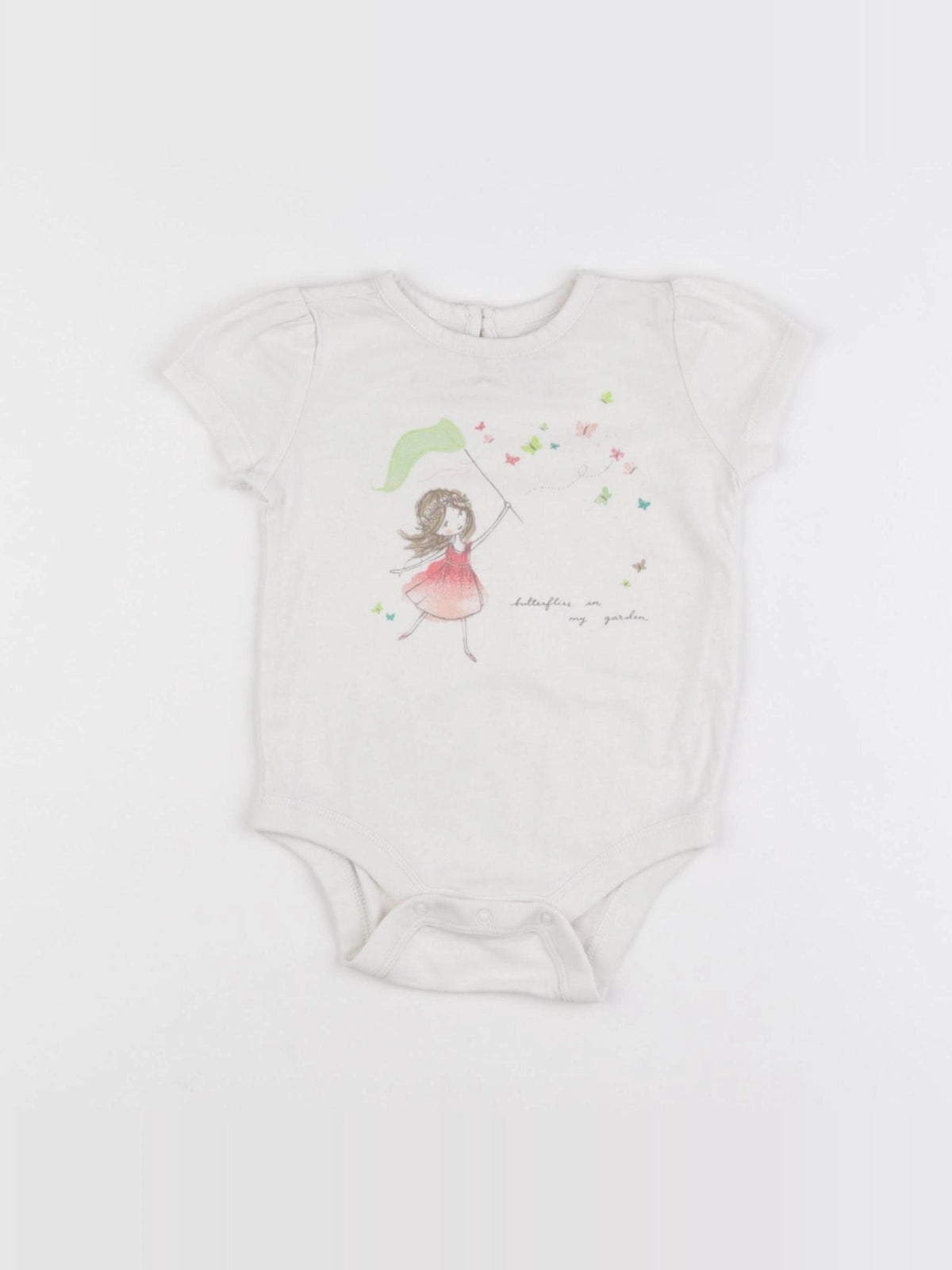 GAP - body blanc - 3/6 mois