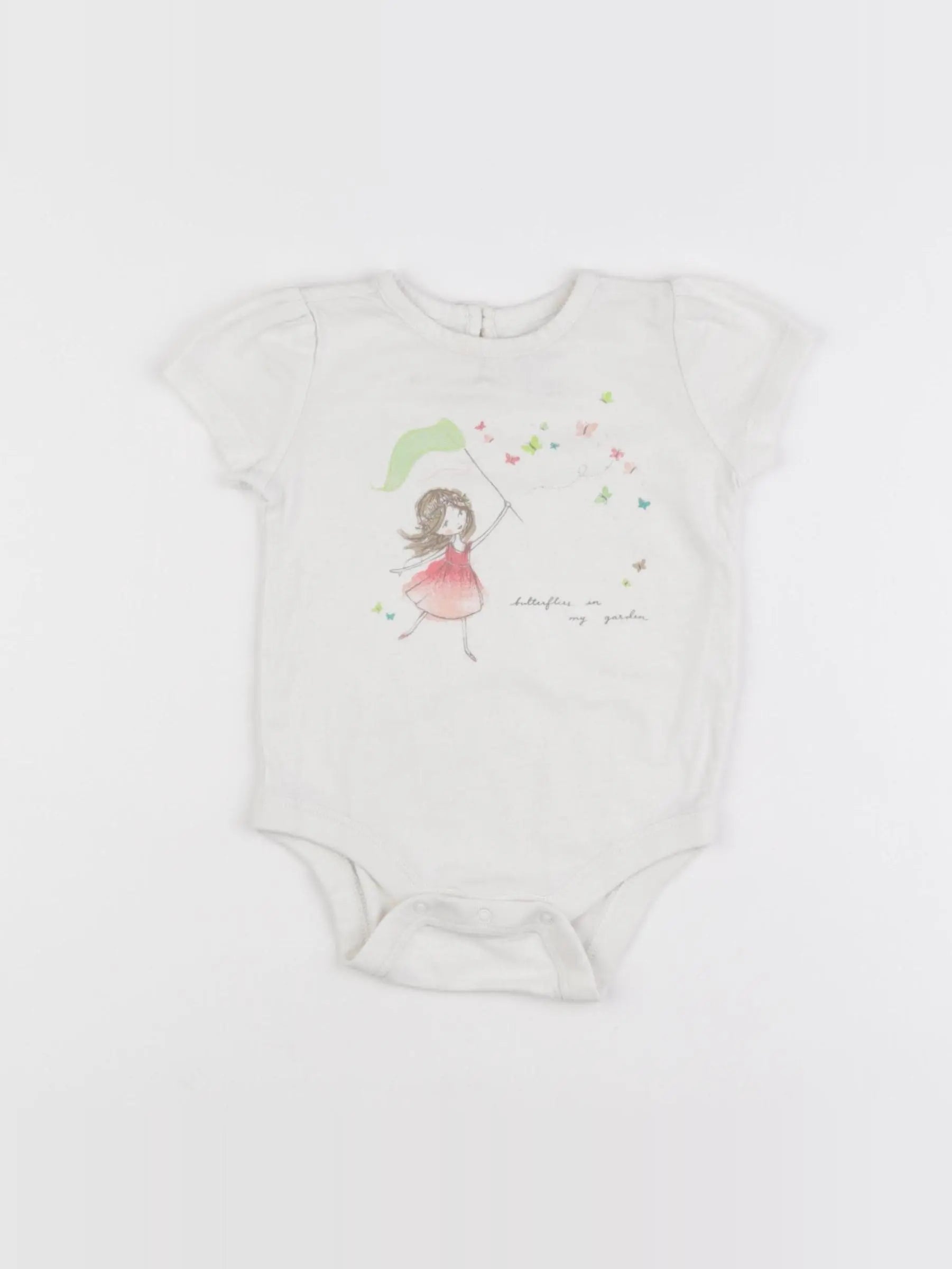 GAP - body blanc - 3/6 mois