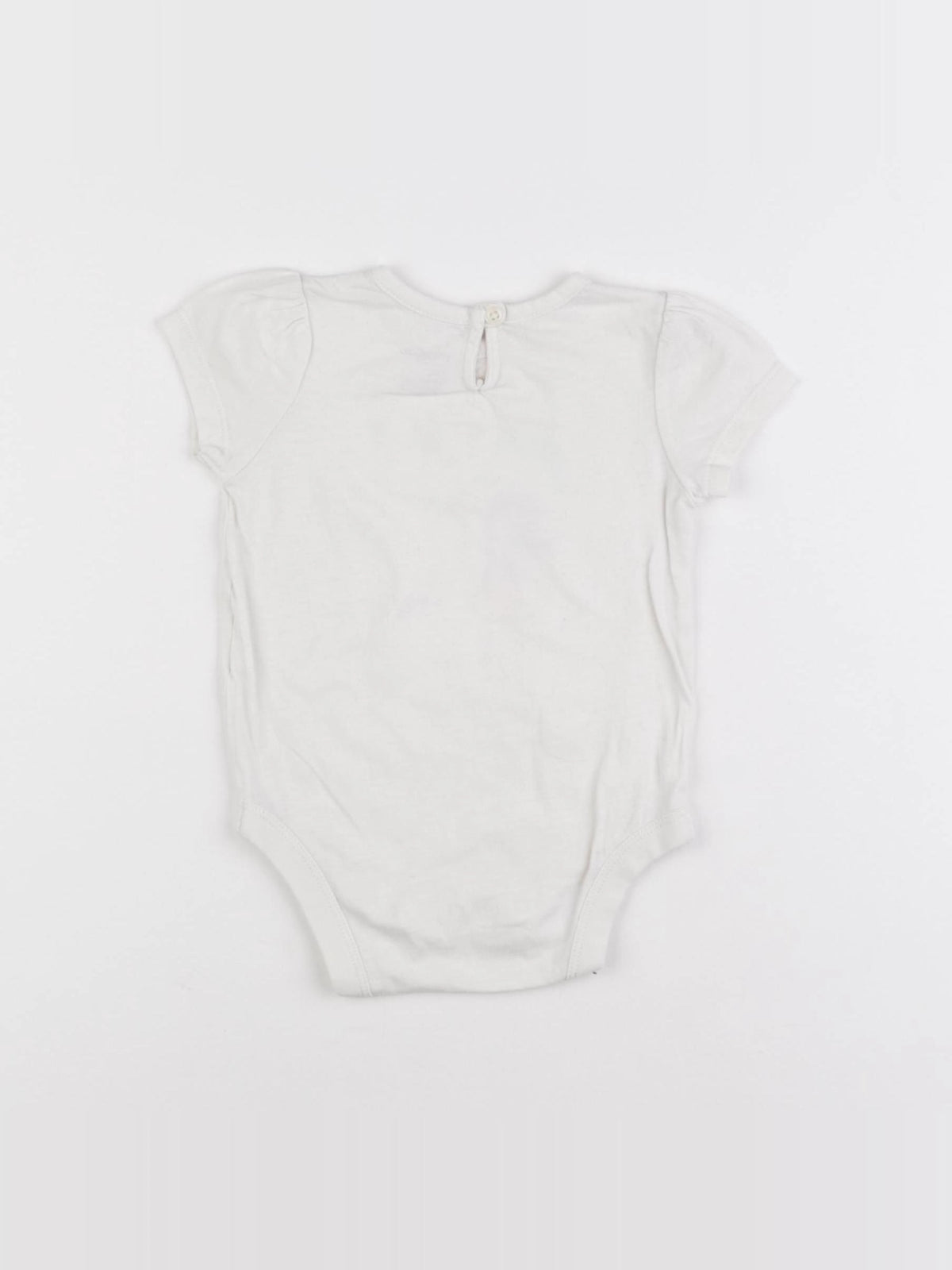 GAP - body blanc - 3/6 mois