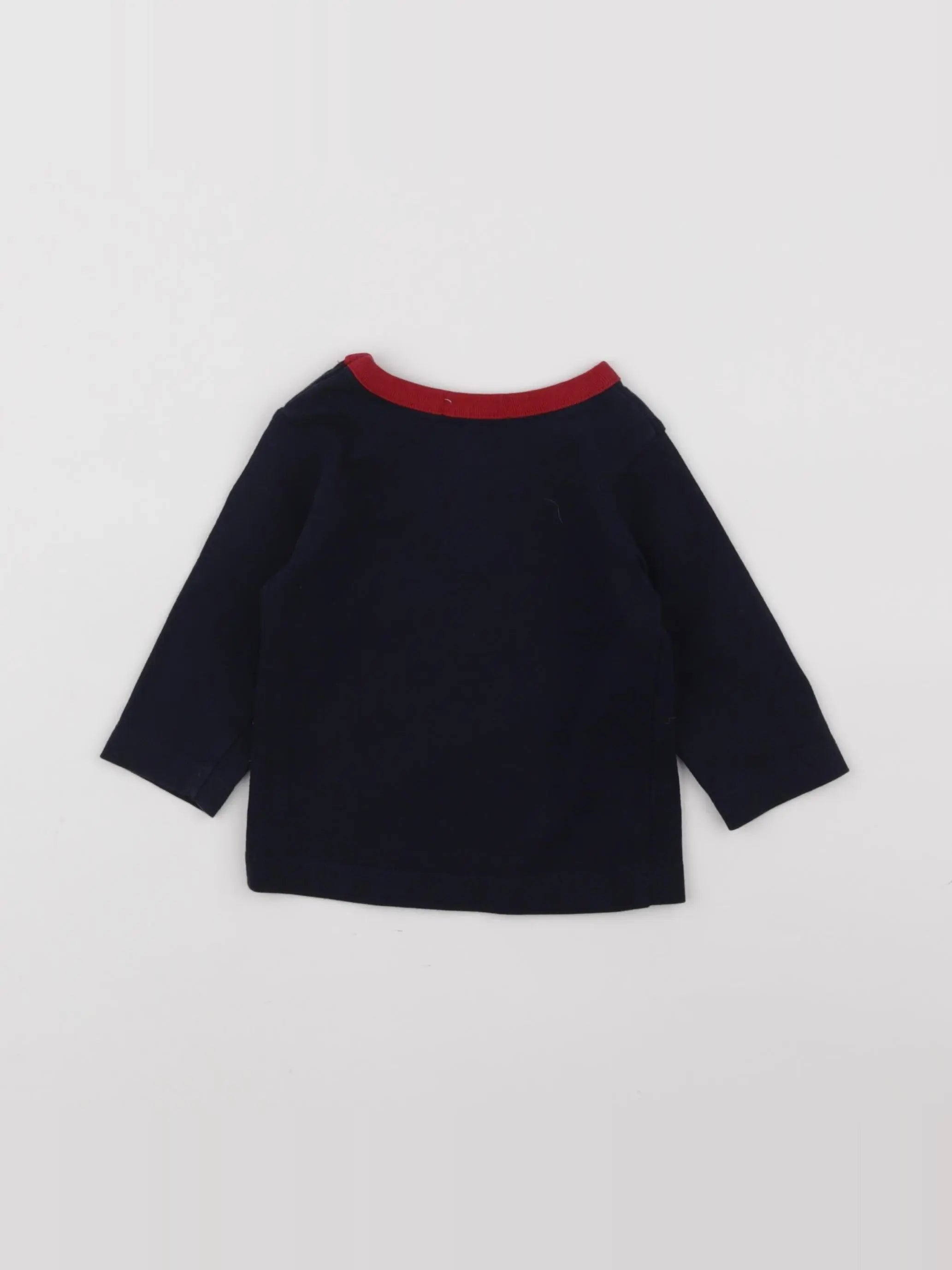 Jacadi - tee-shirt bleu - 6 mois