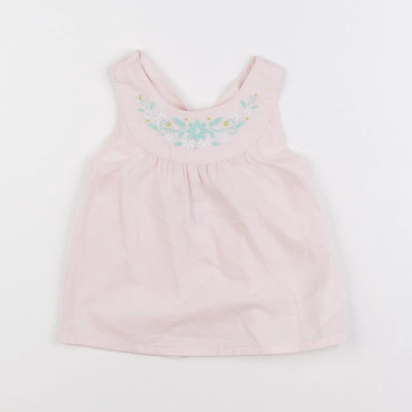 Vertbaudet - blouse rose - 12 mois