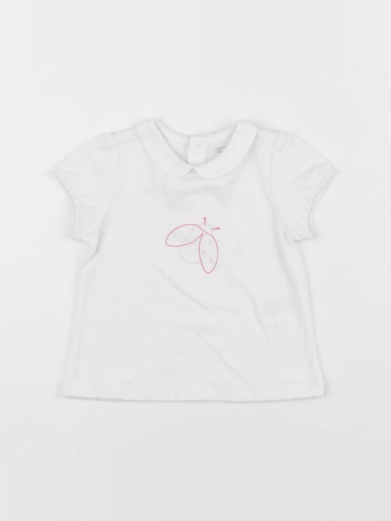 Natalys - tee-shirt blanc - 9 mois