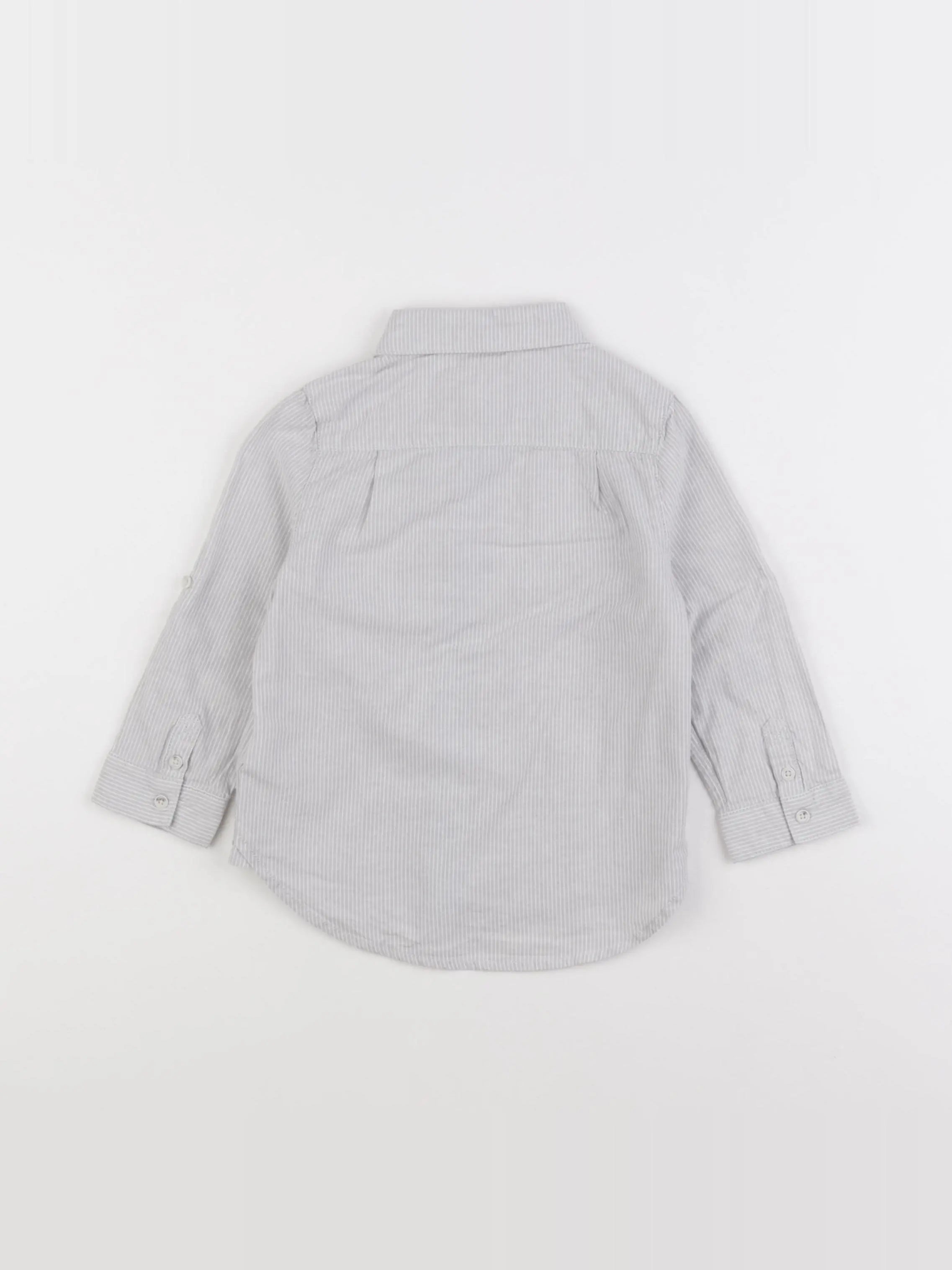 Vertbaudet - chemise gris - 3 ans