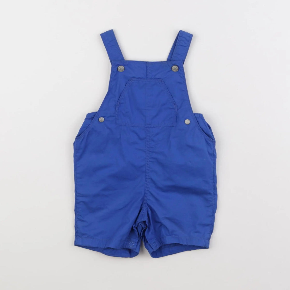 Petit Bateau - salopette bleu - 6 mois