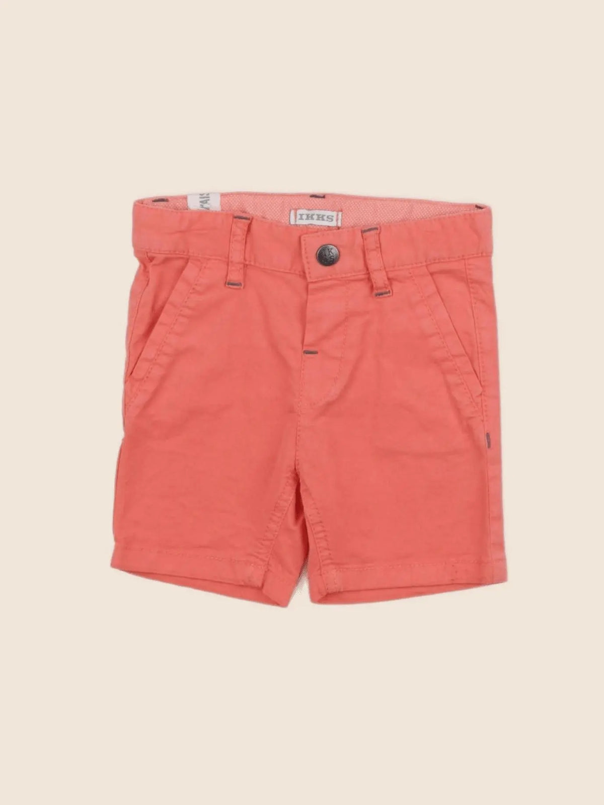 IKKS - short orange - 6 mois