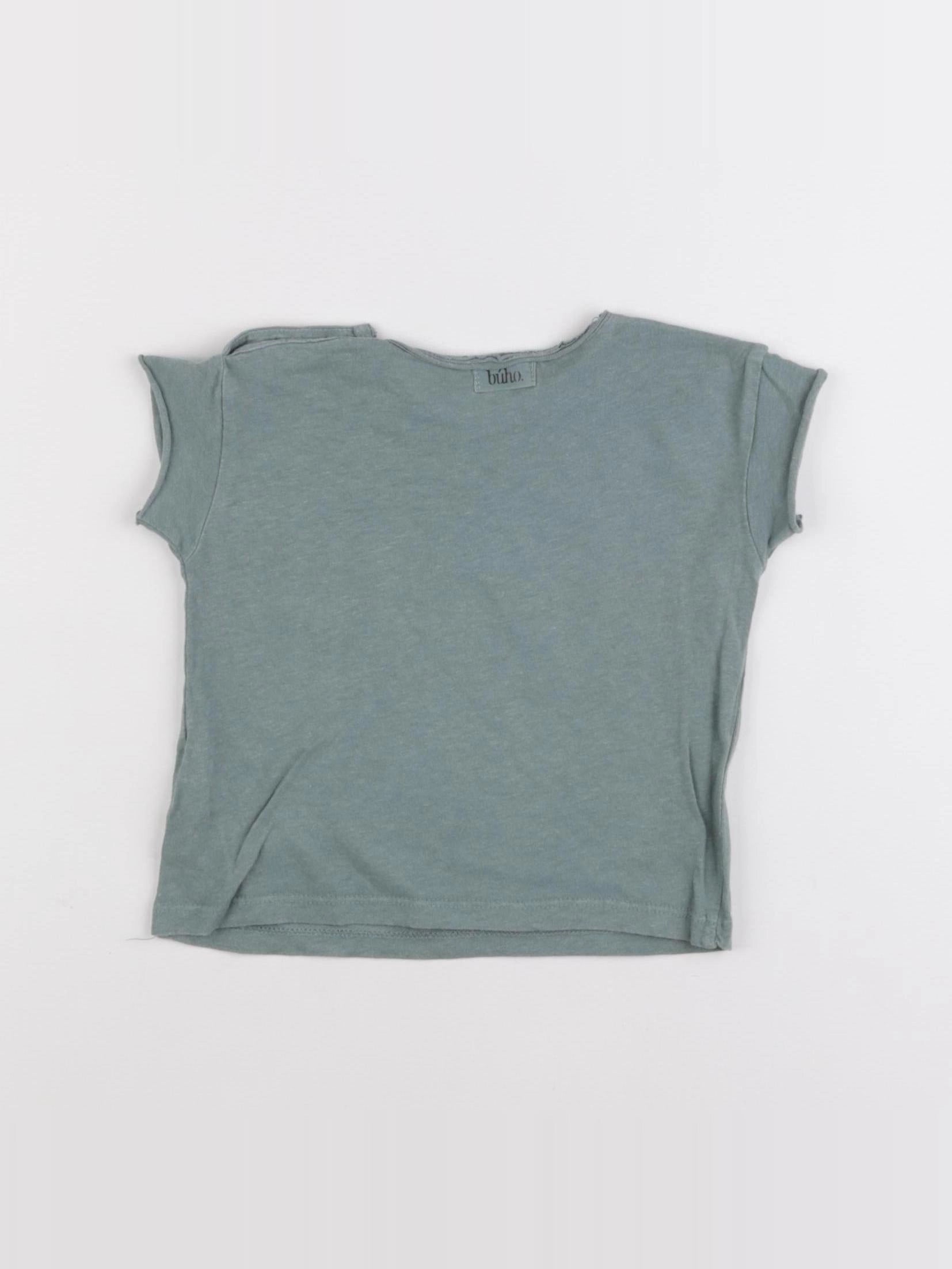 Buho - tee-shirt vert - 6 mois