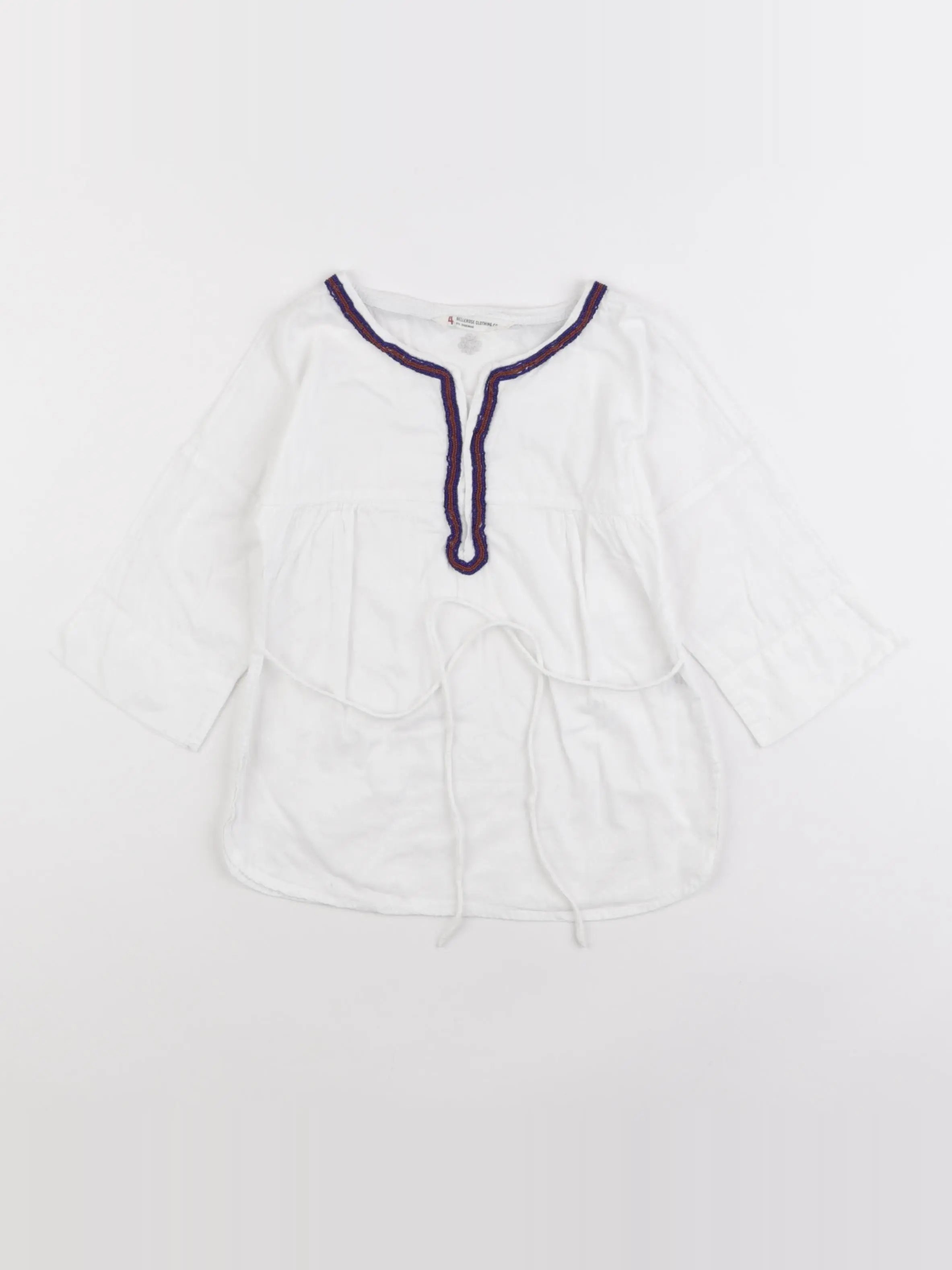 Bellerose - robe blanc - 4 ans