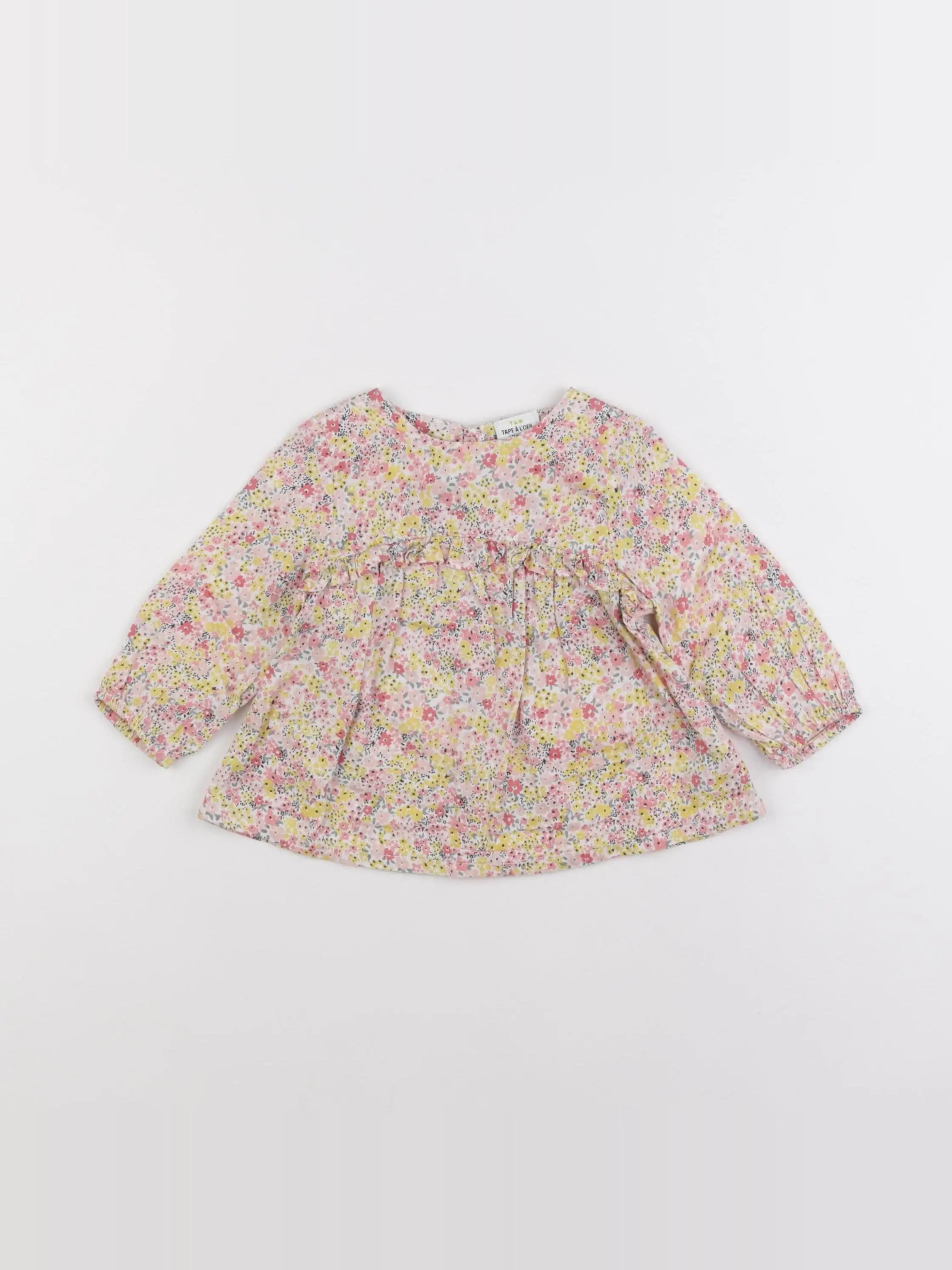 Tape à l'oeil - blouse multicolore - 6 mois