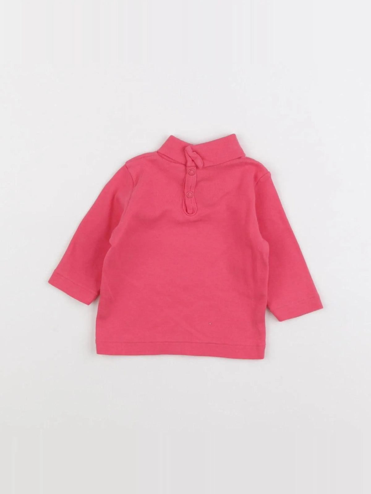 Petit Bateau - sous-pull rose - 3 mois