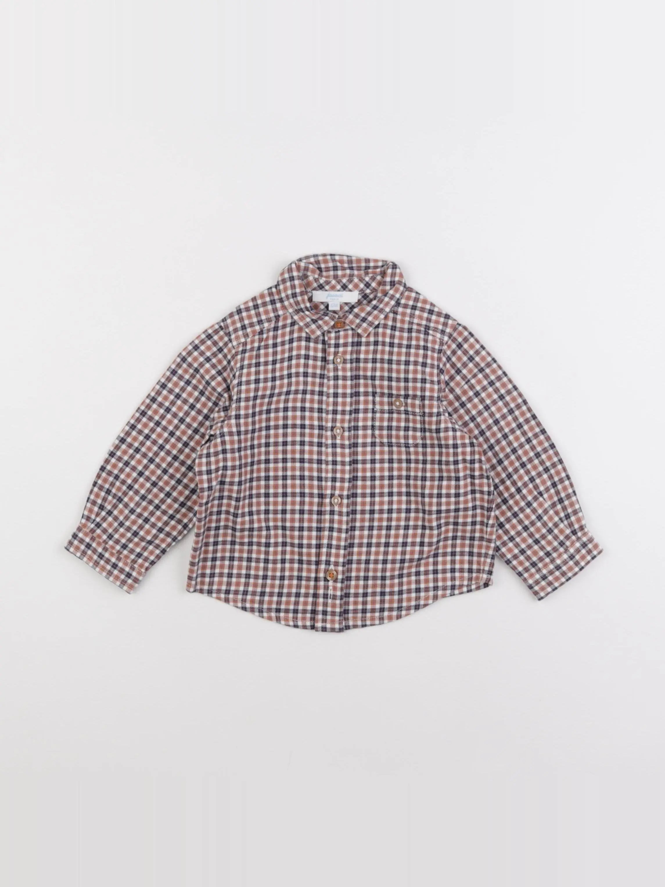 Jacadi - chemise marron - 12 mois