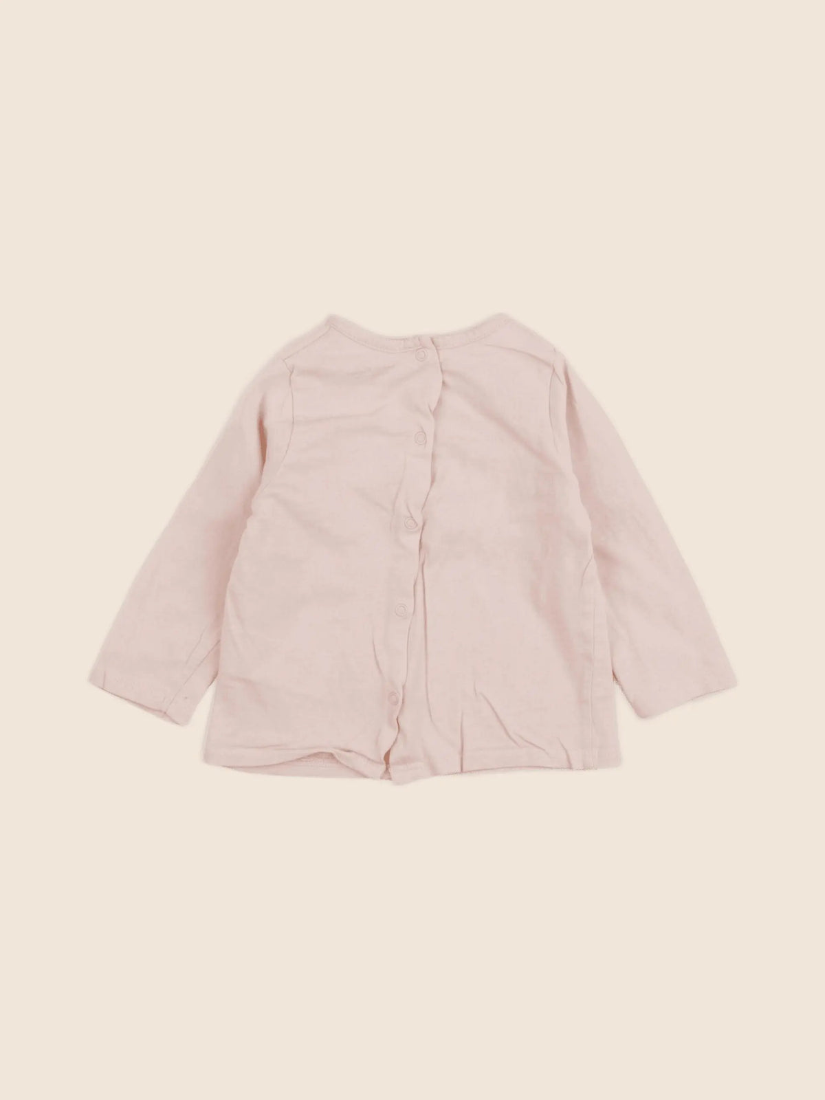 Vertbaudet - tee-shirt rose - 9 mois