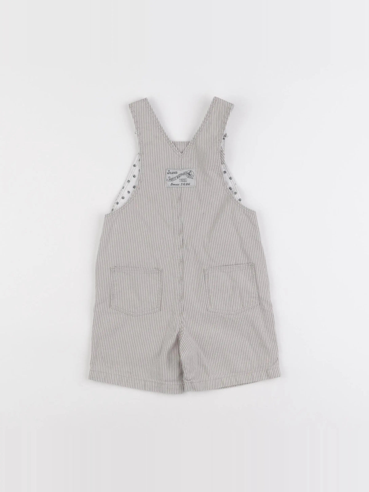Petit Bateau - salopette marron - 12 mois