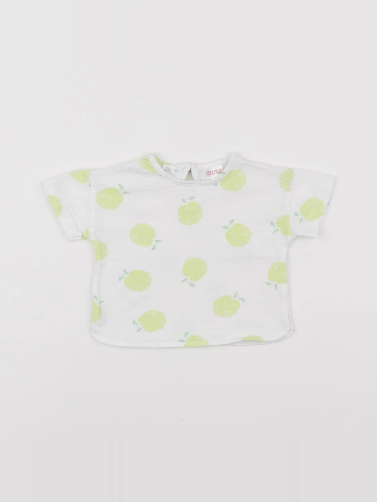 Zara - tee-shirt vert - 1/3 mois