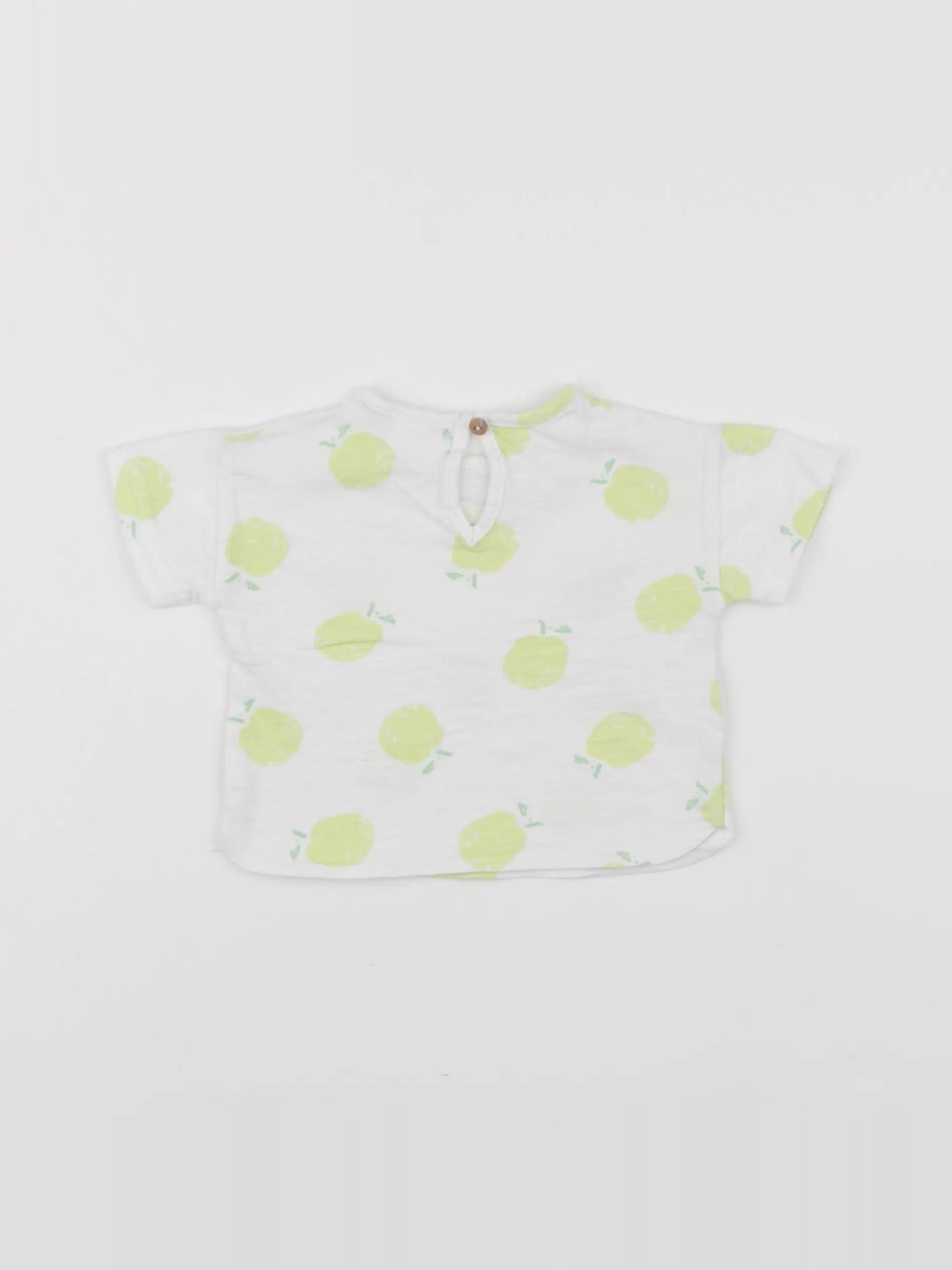 Zara - tee-shirt vert - 1/3 mois
