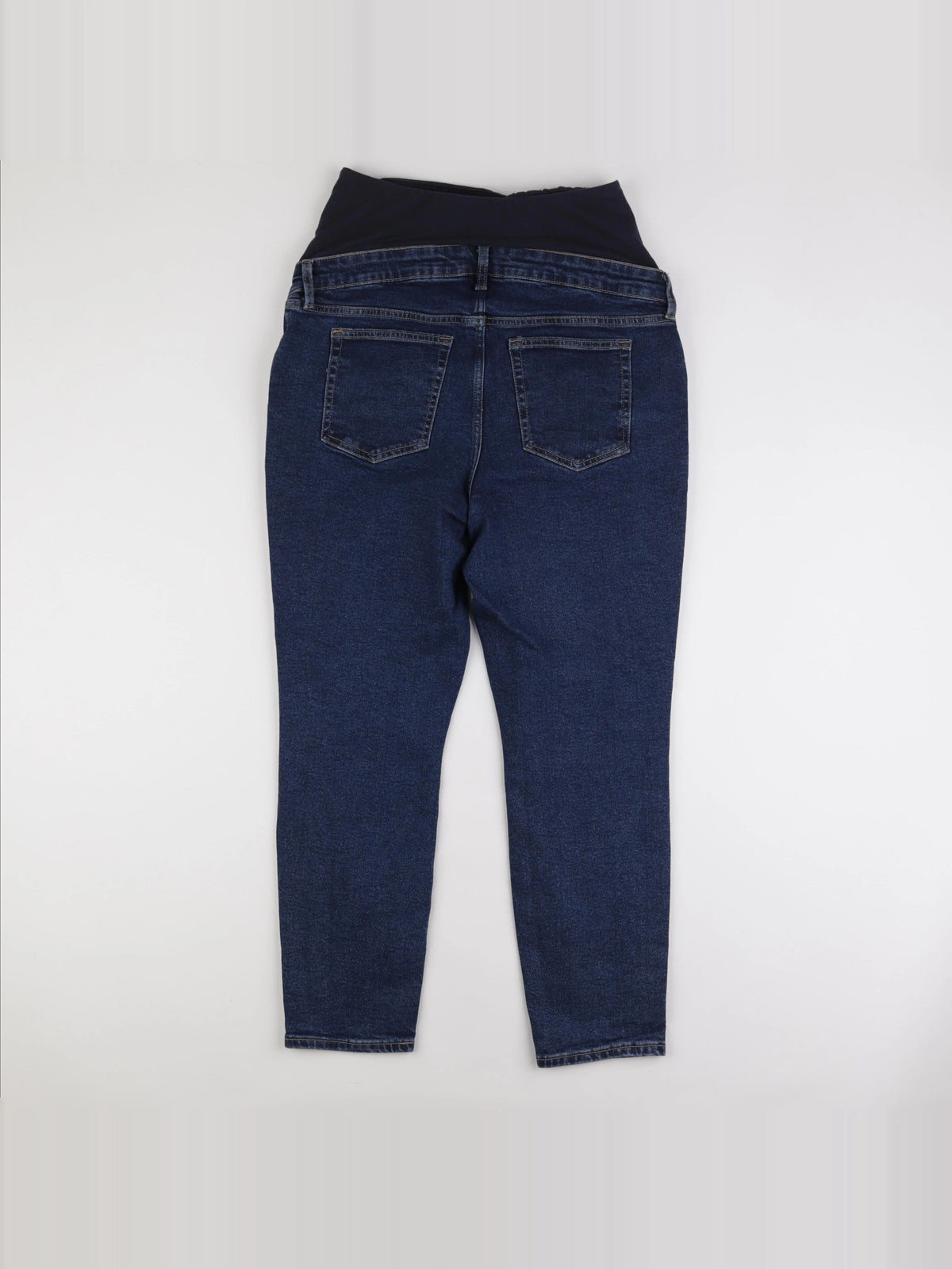 H&M - jean grossesse bleu - l