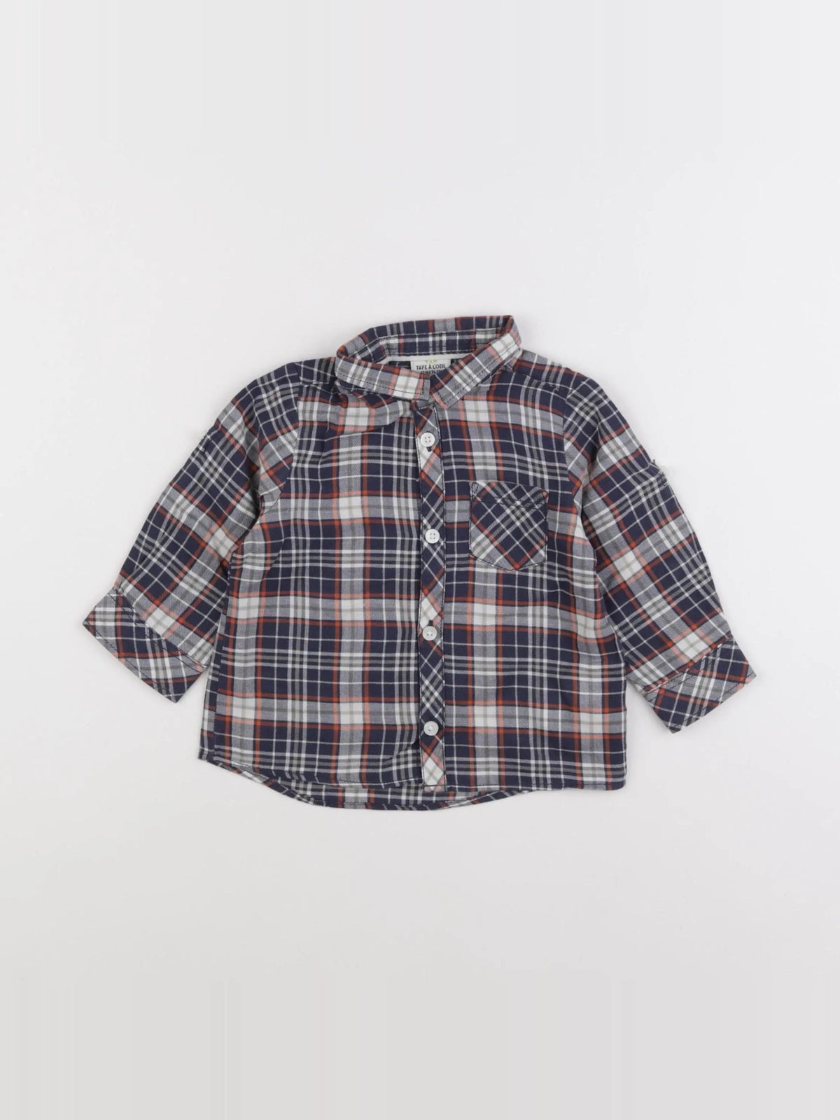 Tape à l'oeil - chemise multicolore - 12 mois