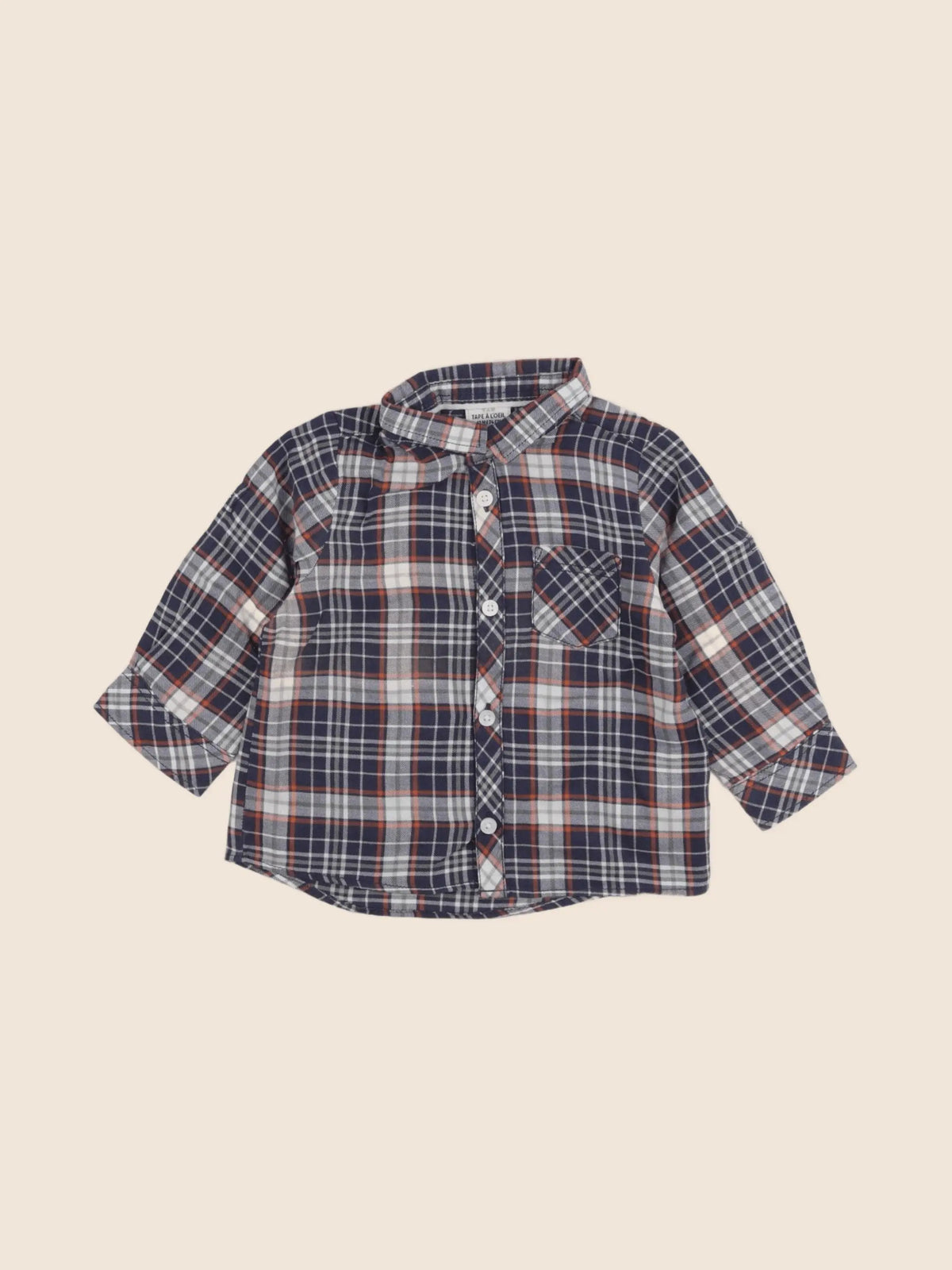 Tape à l'oeil - chemise multicolore - 12 mois