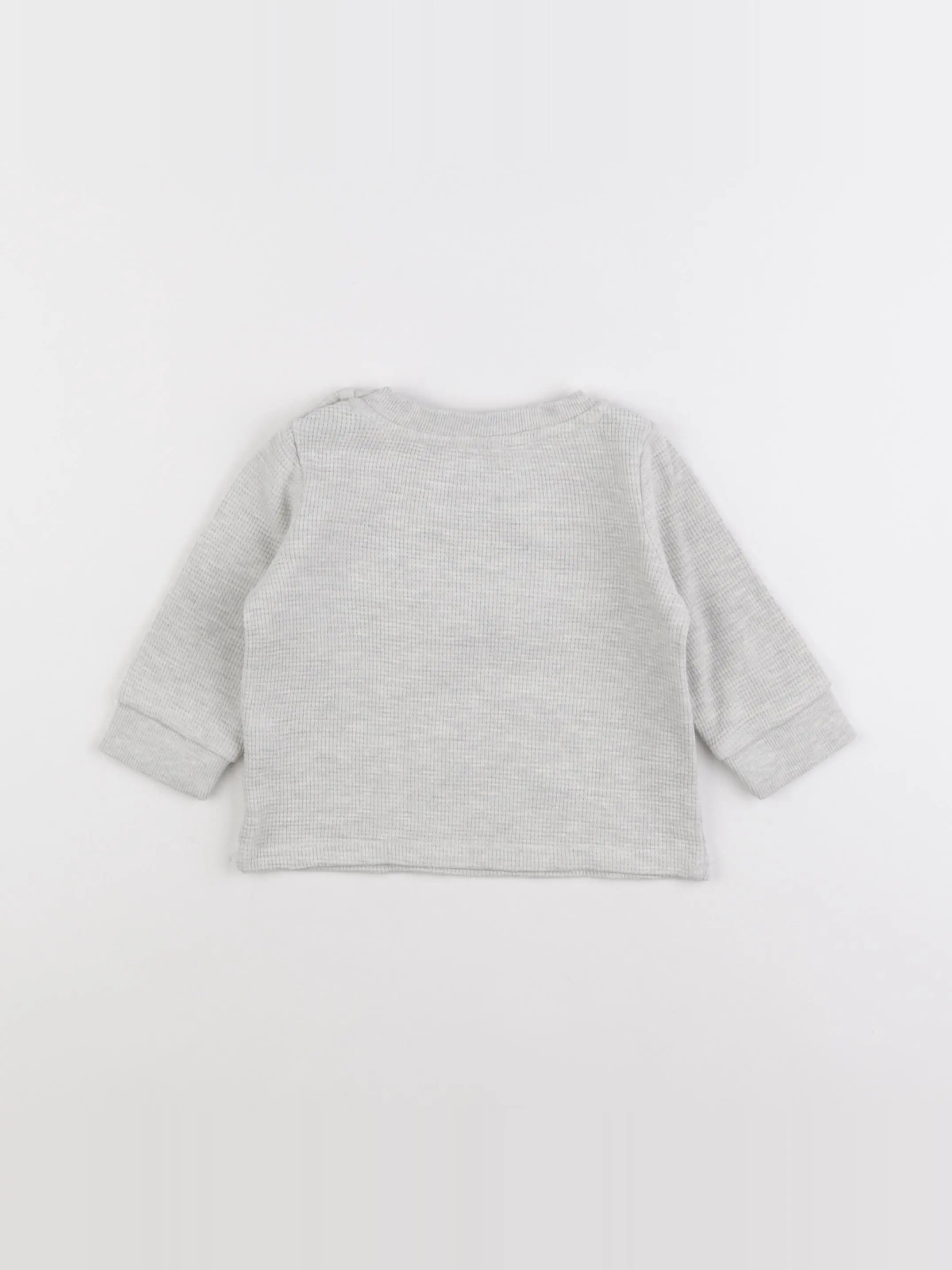 Tape à l'oeil - sweat gris - 12 mois