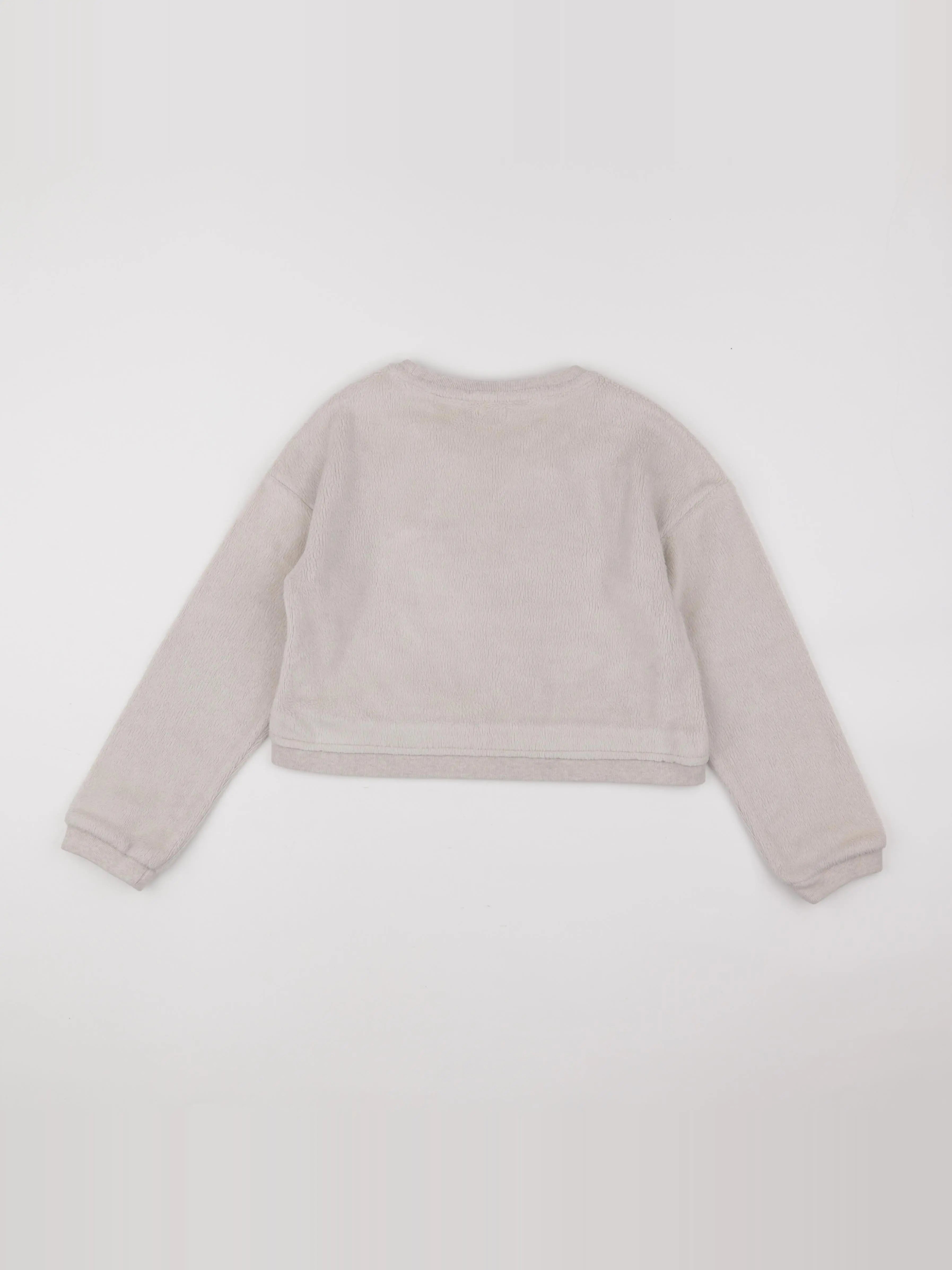 IKKS - sweat beige - 10 ans