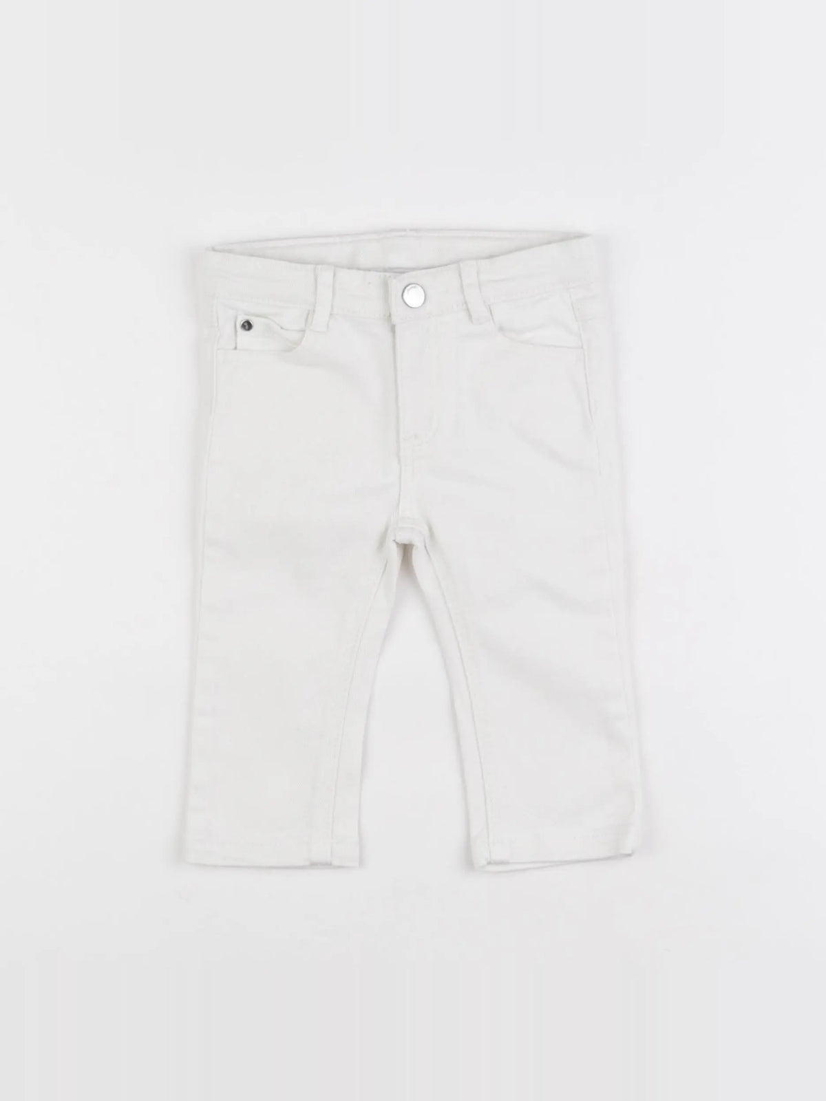 Jacadi - jean beige - 12 mois