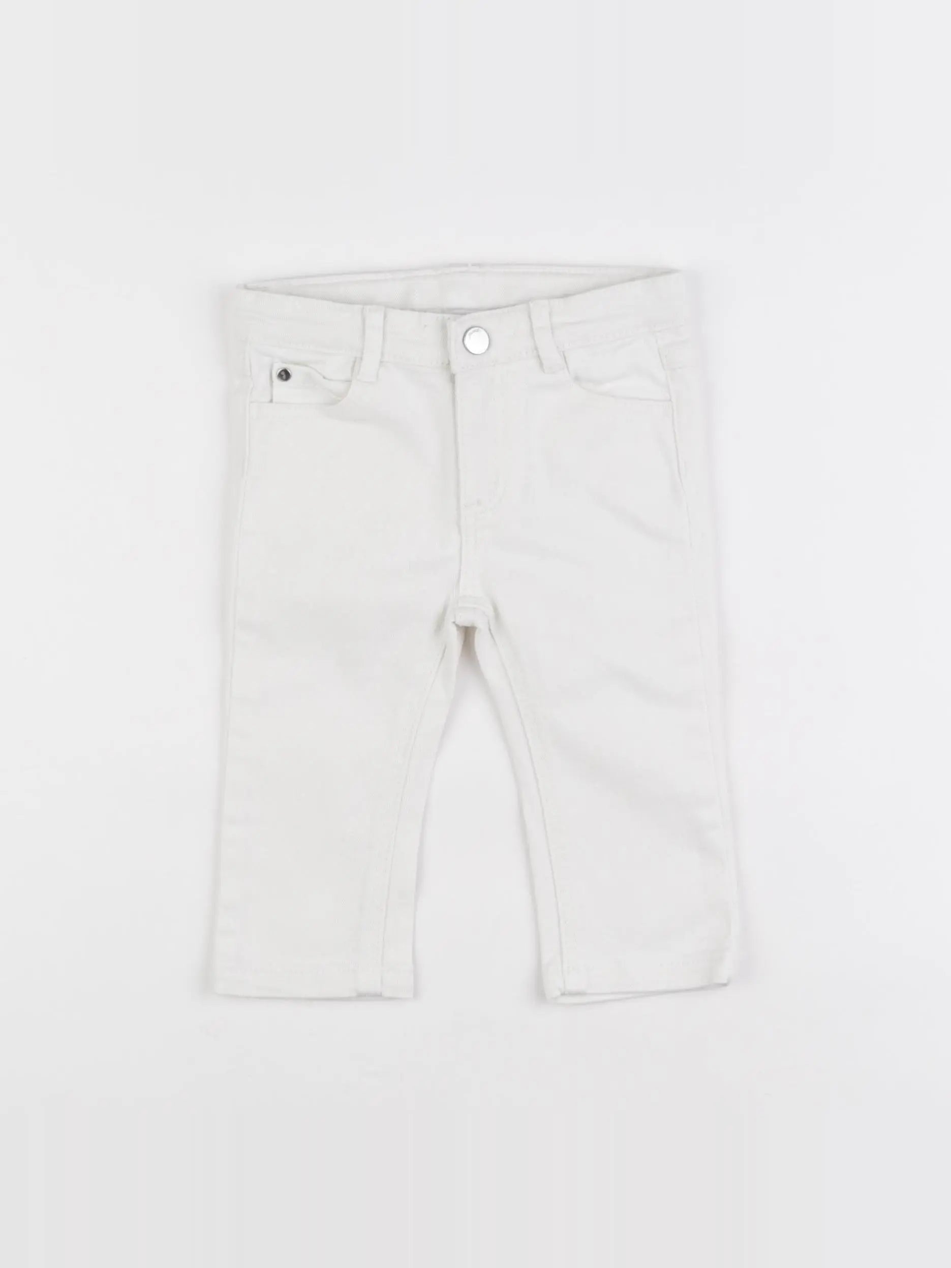 Jacadi - jean beige - 12 mois