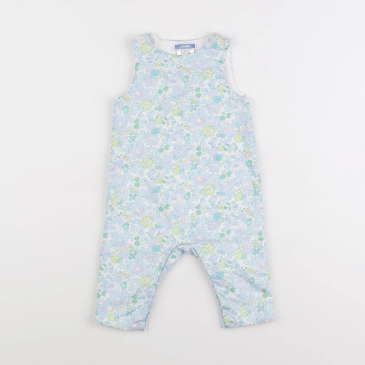 Jacadi - combinaison liberty bleu - 6 mois