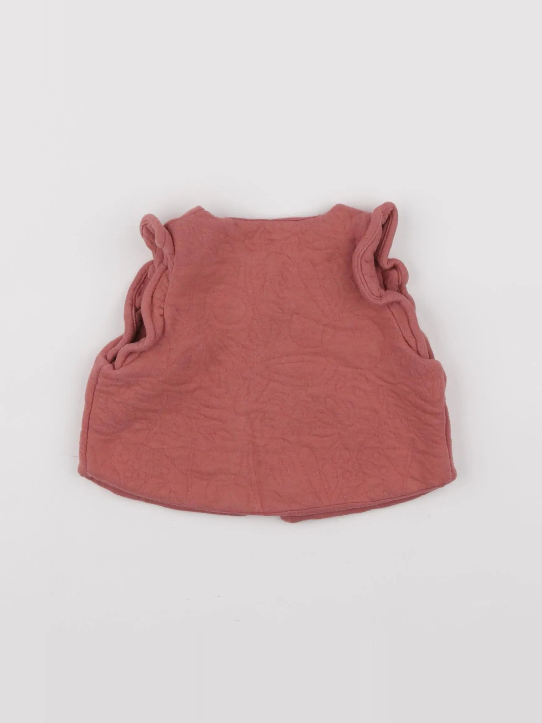 Tape à l'oeil - gilet rose - 6 mois