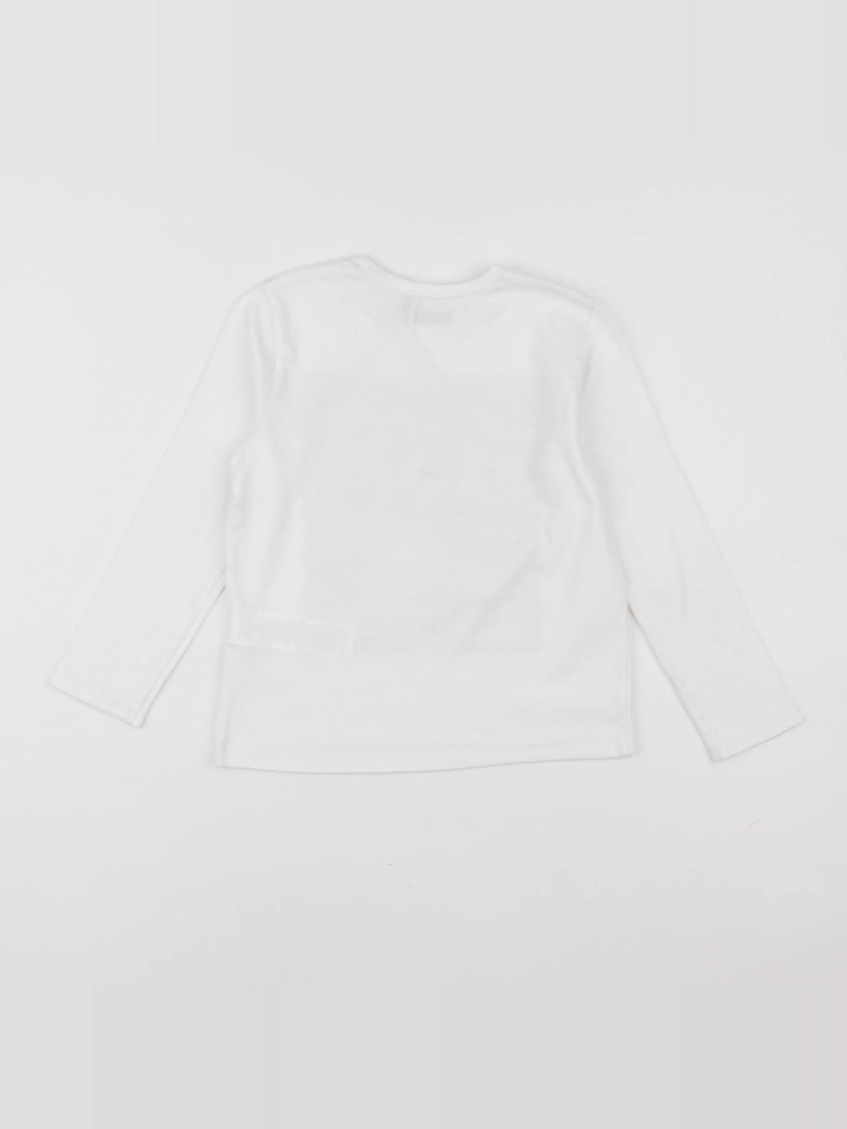 IKKS - tee-shirt blanc - 5 ans
