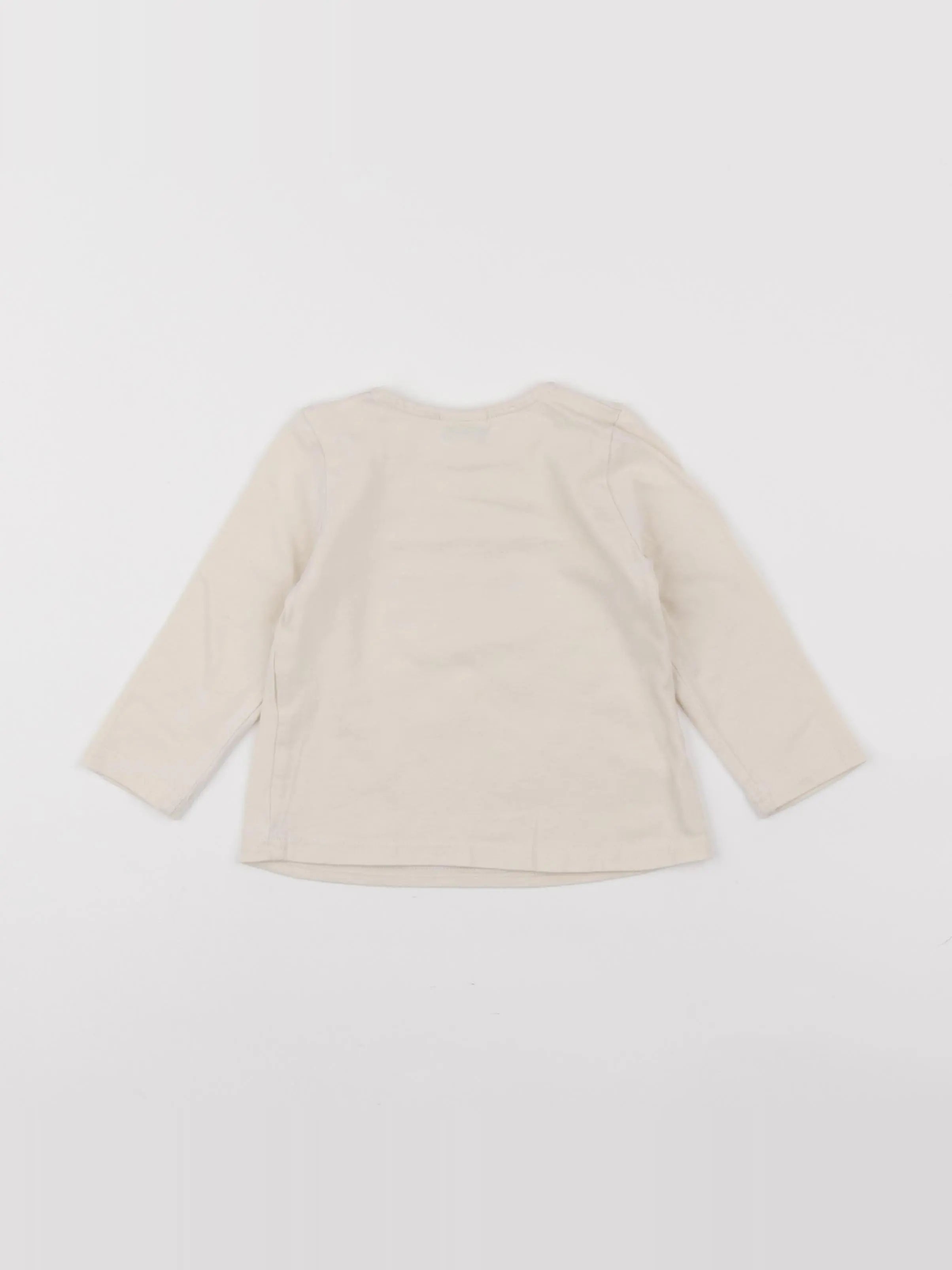 Tape à l'oeil - tee-shirt beige - 18 mois