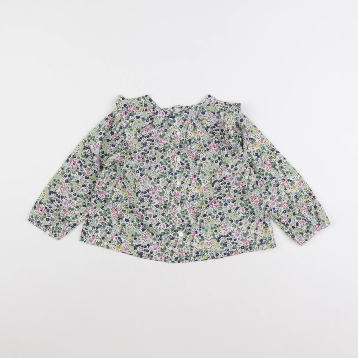 Jacadi - blouse liberty multicolore - 18 mois