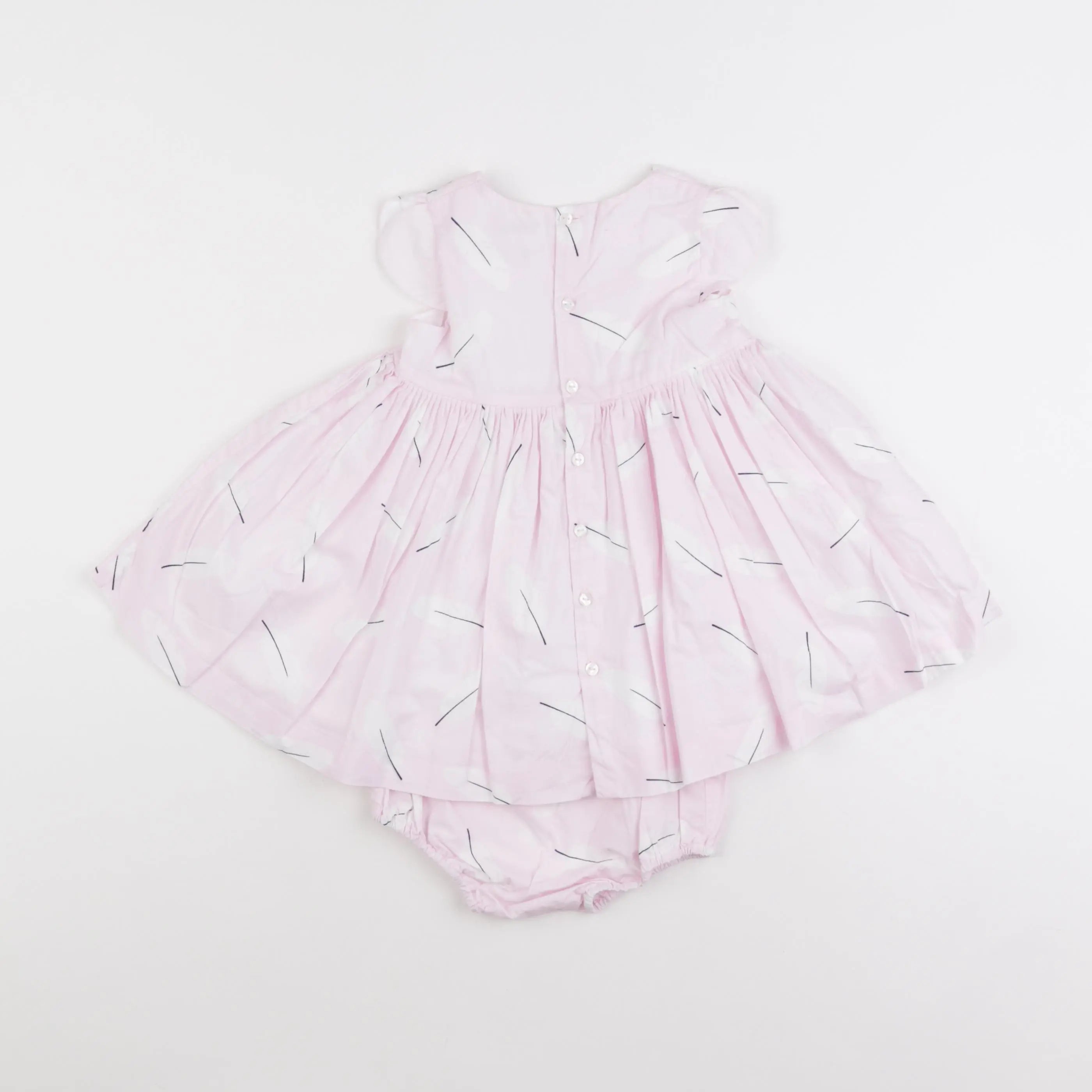 Jacadi - robe rose - 18 mois