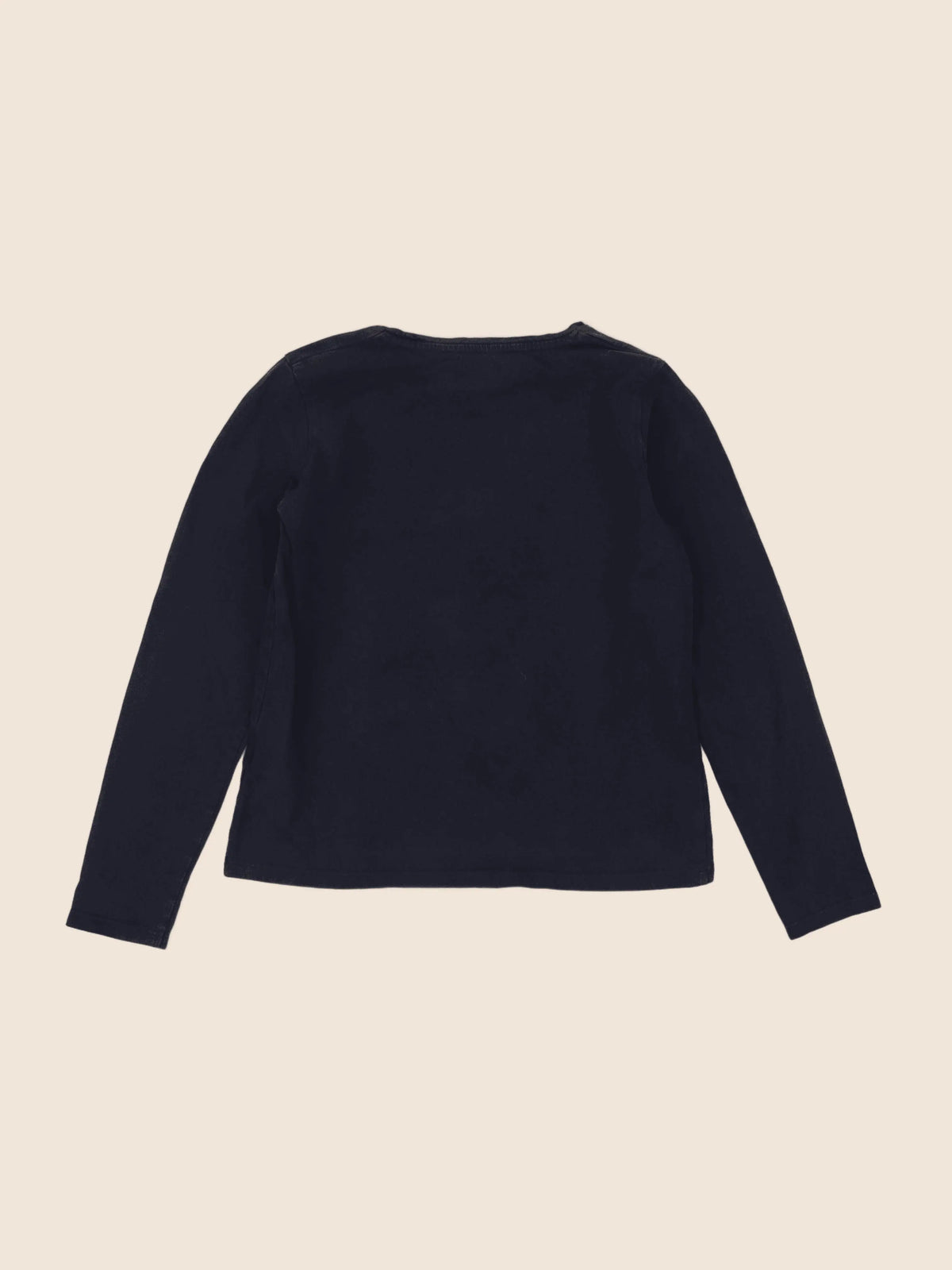 Vertbaudet - tee-shirt or, bleu - 10 ans