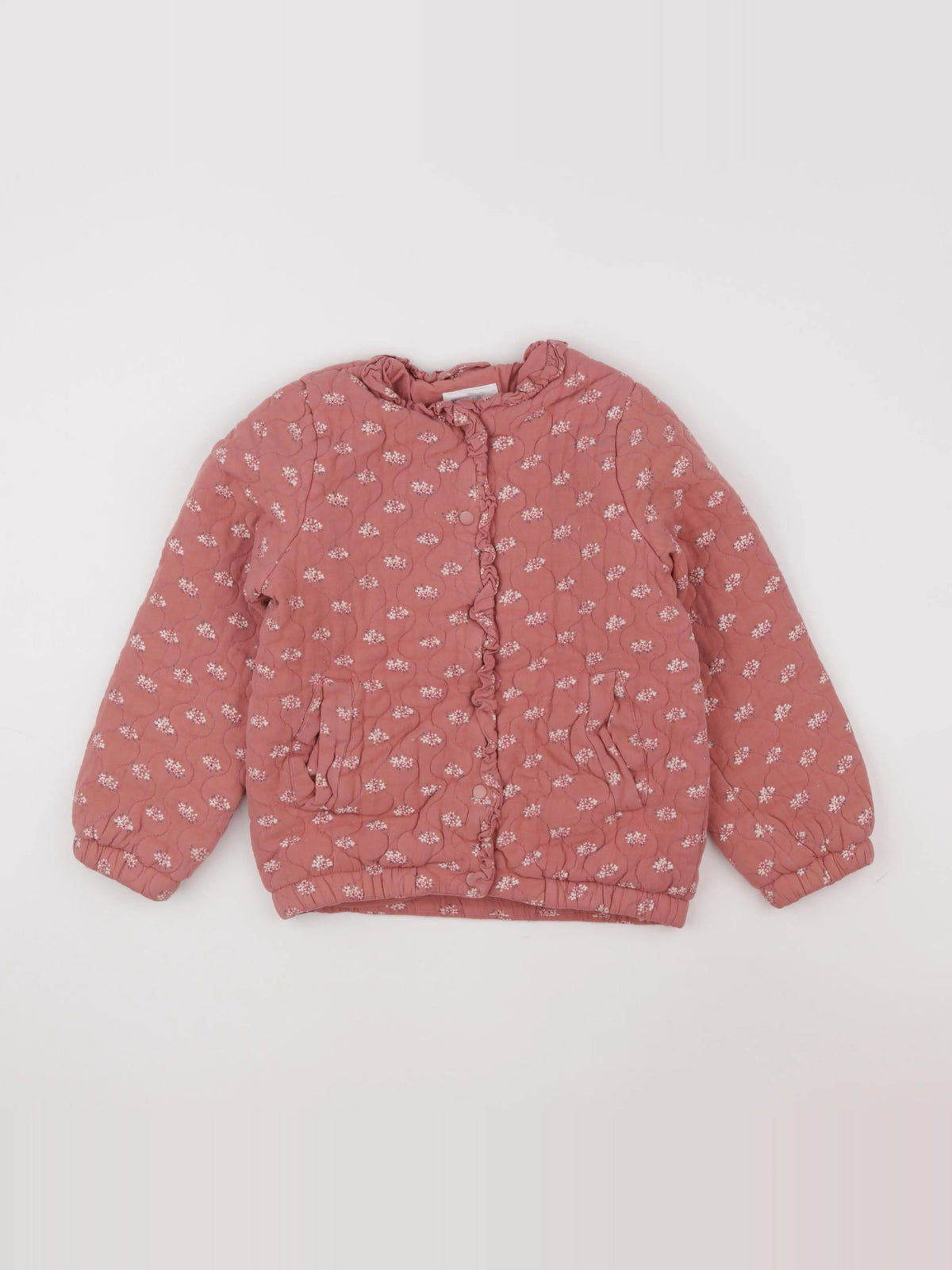 Vertbaudet - veste rose - 10 ans